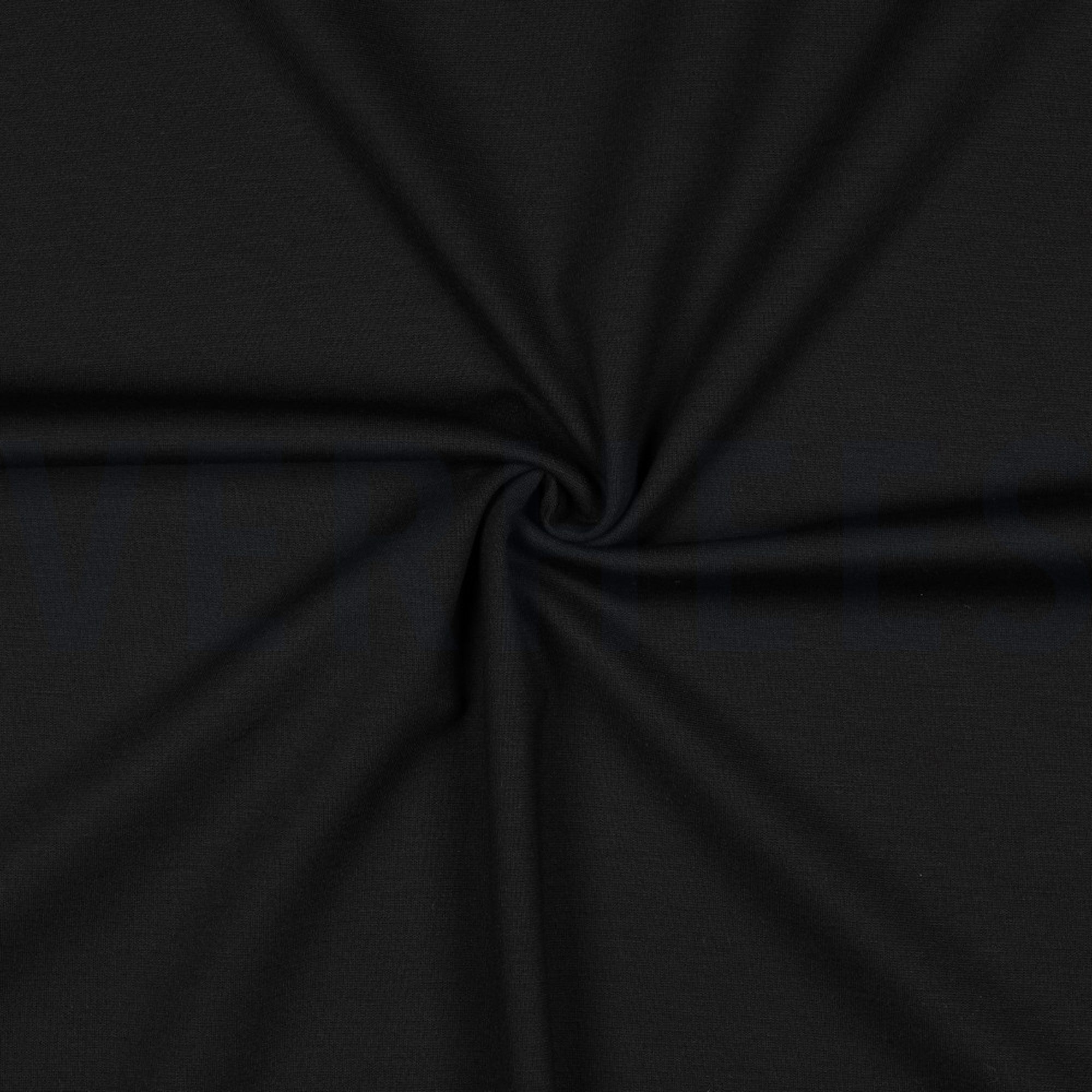 Ponte Roma in Black-Knitted Fabric-Flying Bobbins Haberdashery