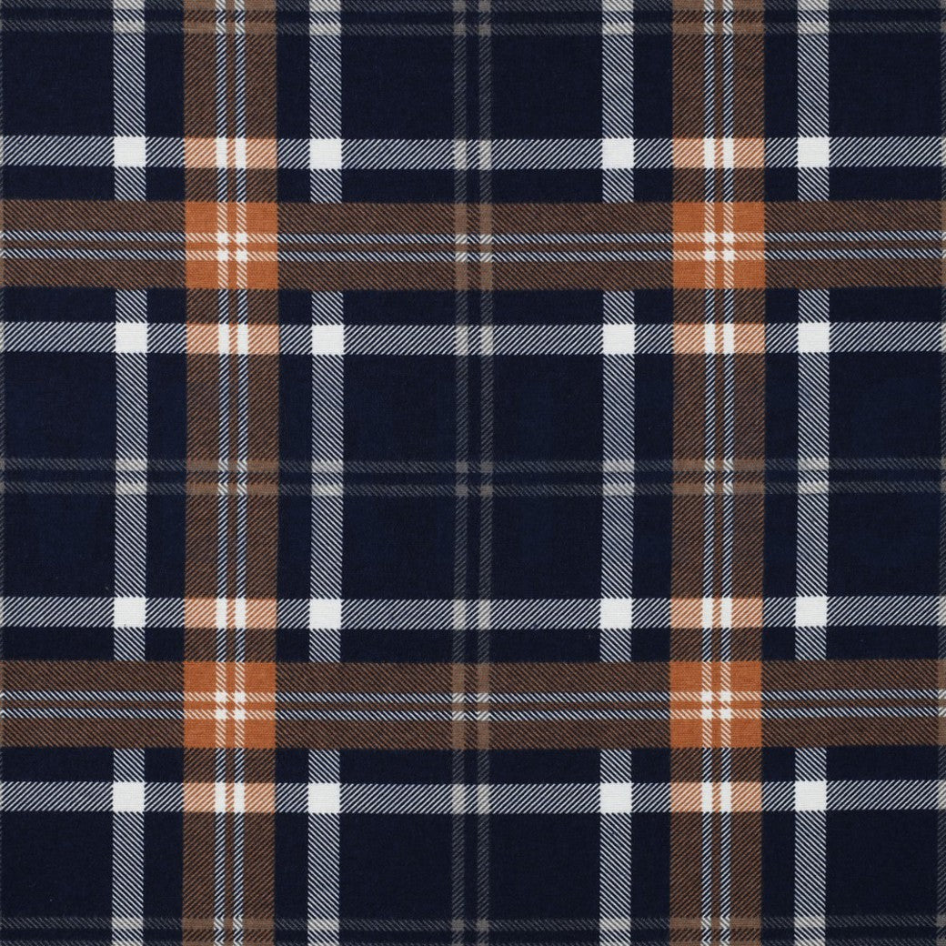 Jenna Shirt Kit - Flannel Plaid-Sewing Kit-Flying Bobbins Haberdashery