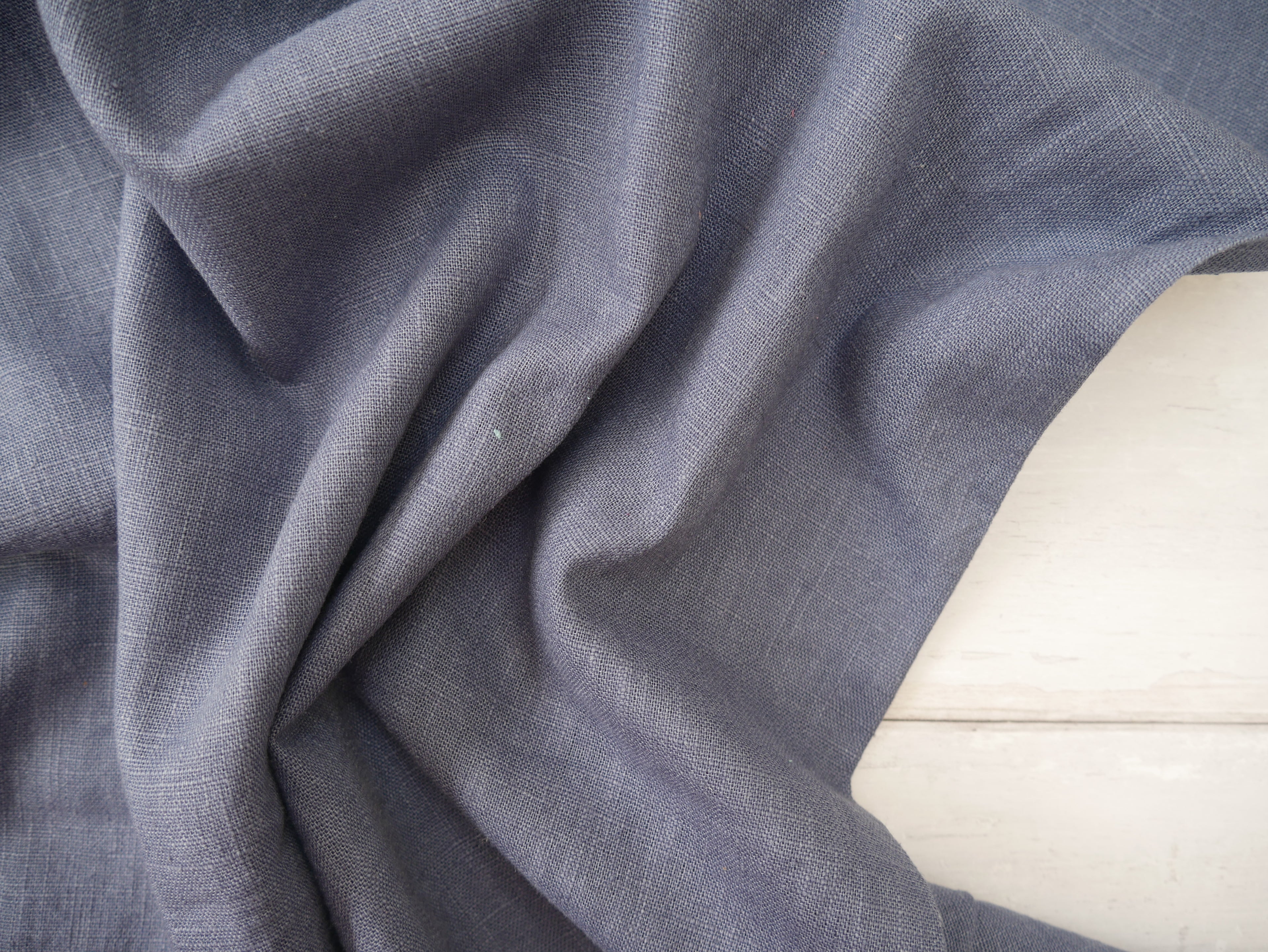Heather Blazer Kit - Washed Linen in Cornflower-Sewing Kit-Flying Bobbins Haberdashery