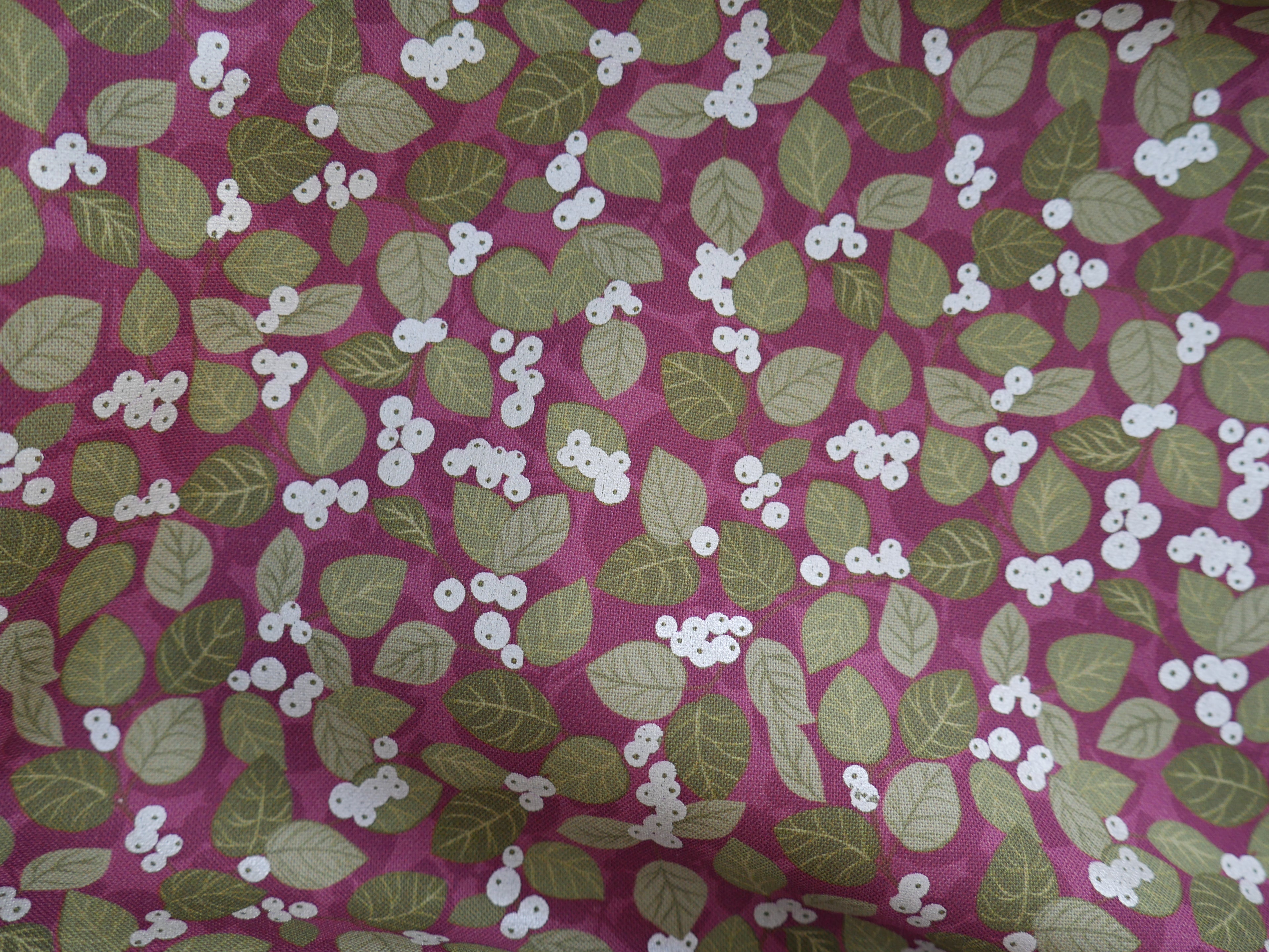 Lewis & Irene Snowberry in Dark Red with Pearl £14.80 p/m-Viscose-Flying Bobbins Haberdashery