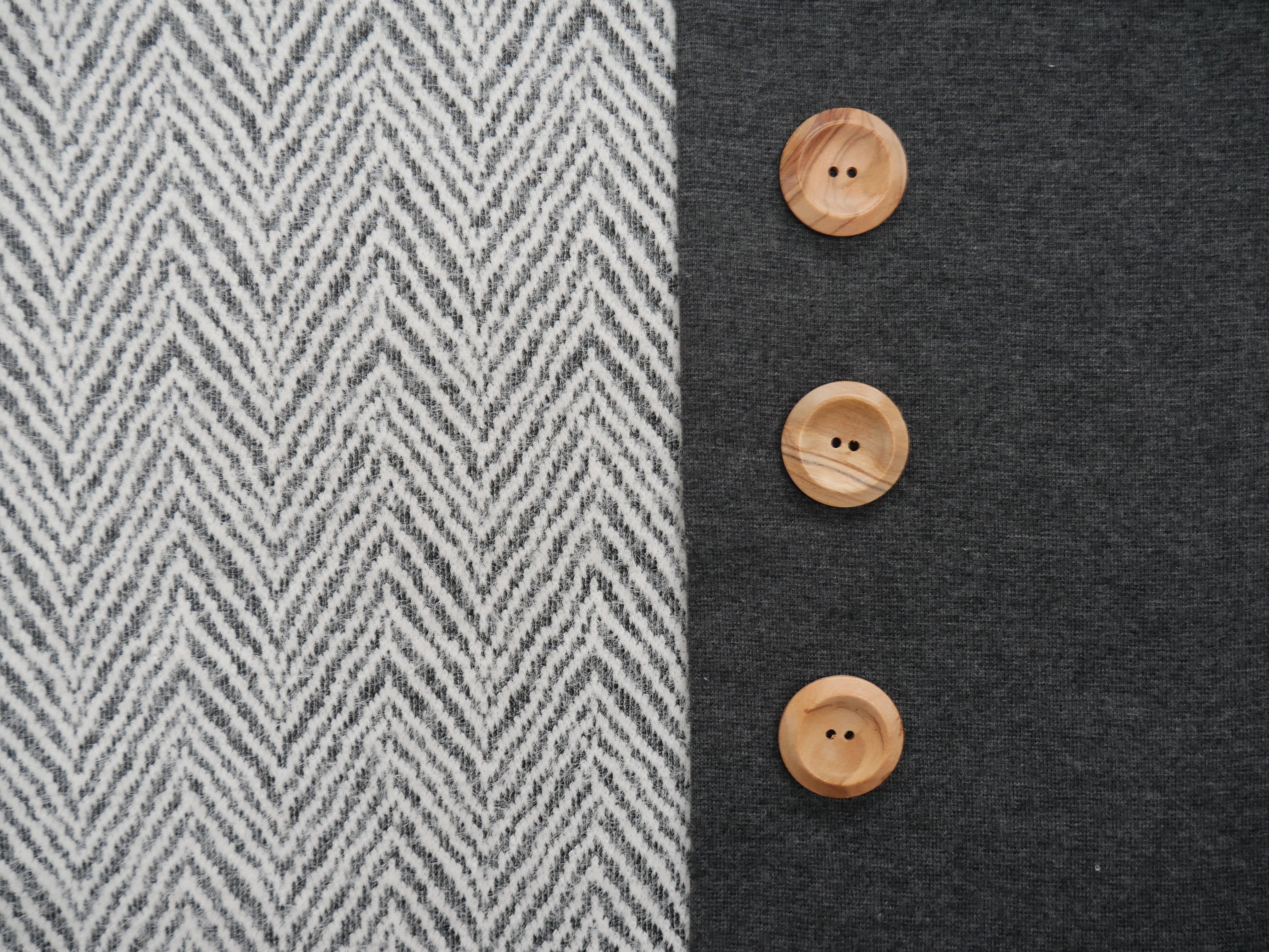 Marlo Sweater Kit - Cosy Chevron-Sweater-Flying Bobbins Haberdashery