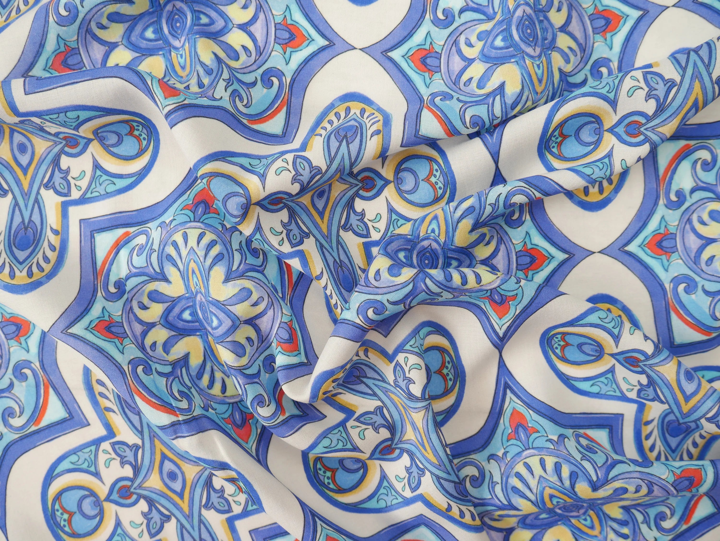 Summer Cover-Up Kit - Greek Plaza Viscose Lawn-Sewing Kit-Flying Bobbins Haberdashery