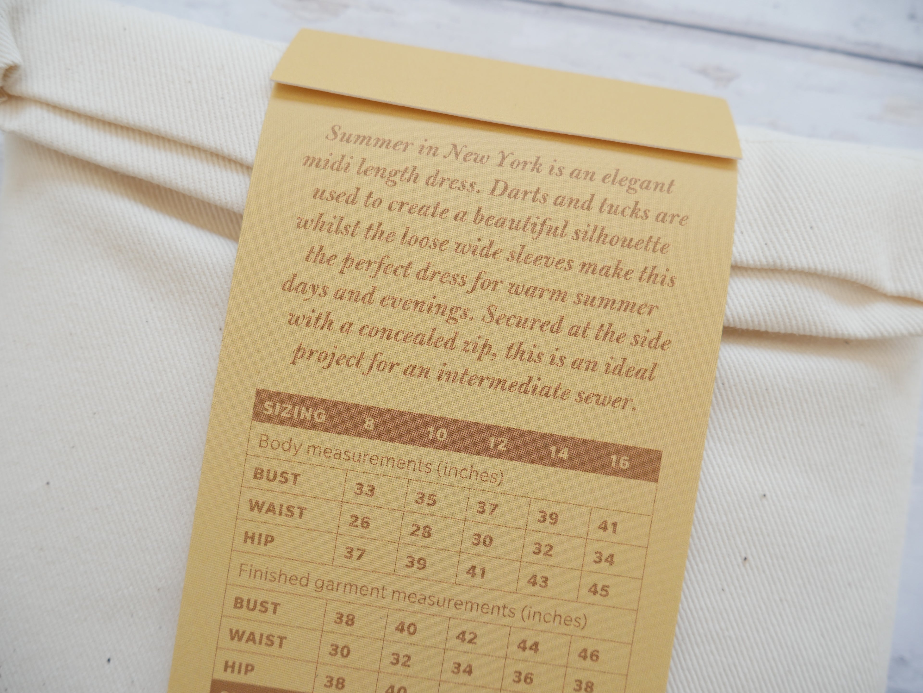 Seasons of East, Summer in New York Dress-Pattern-Flying Bobbins Haberdashery