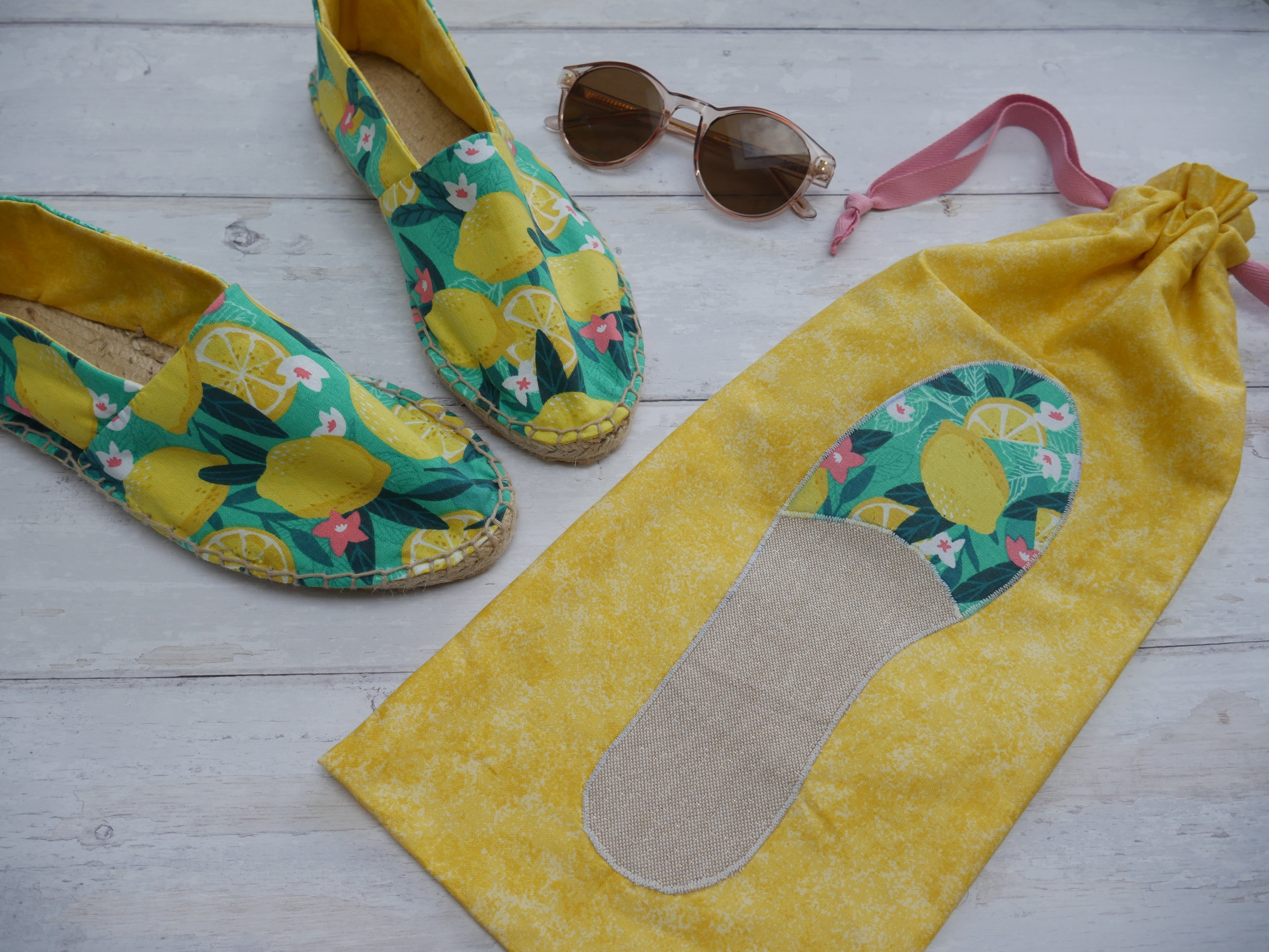 Espadrilles Kit - No Fabric-Flying Bobbins Haberdashery