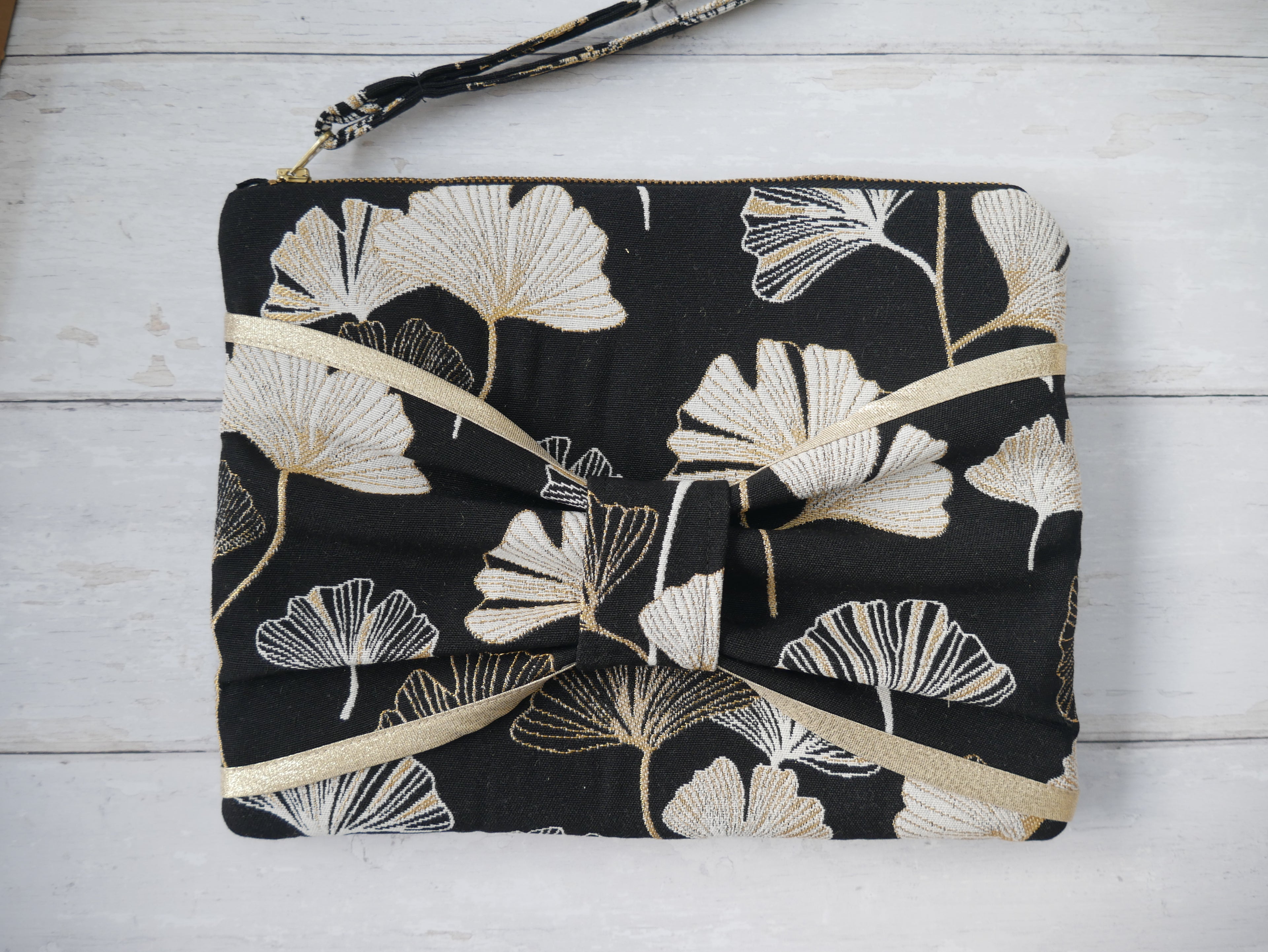 Bow Bag Kit & Pattern - Ginko Edition-Sewing Kit-Flying Bobbins Haberdashery