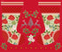 Yuletide Stocking Panel-Flying Bobbins Haberdashery