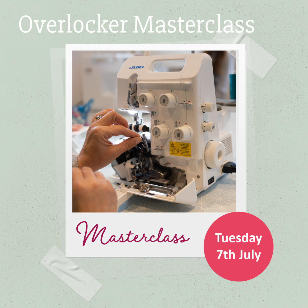 Master Your Overlocker-Classes-Flying Bobbins Haberdashery