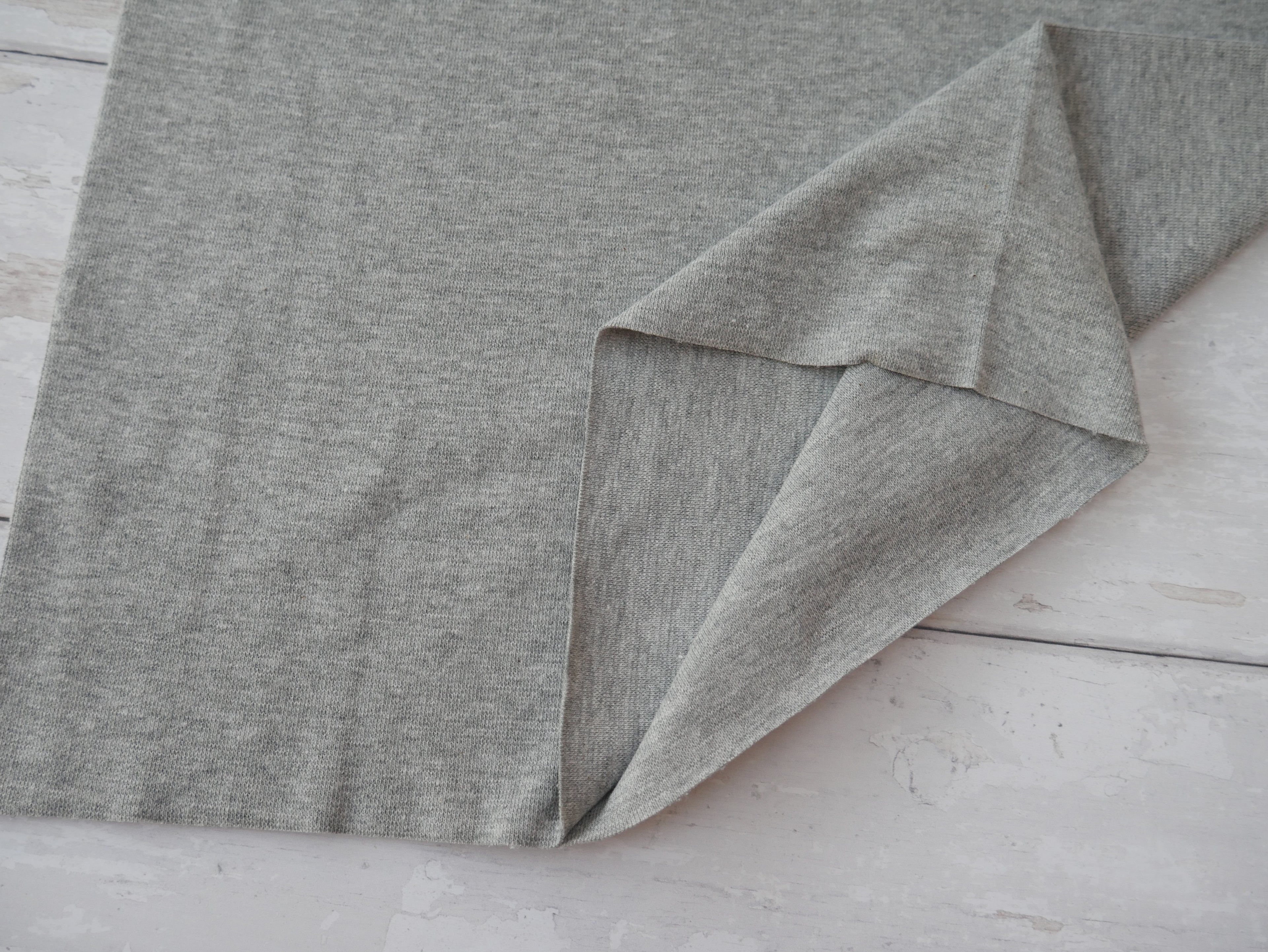 Ribana Cuffing in Grey Marl, £9.00 p/m-Cotton-Flying Bobbins Haberdashery