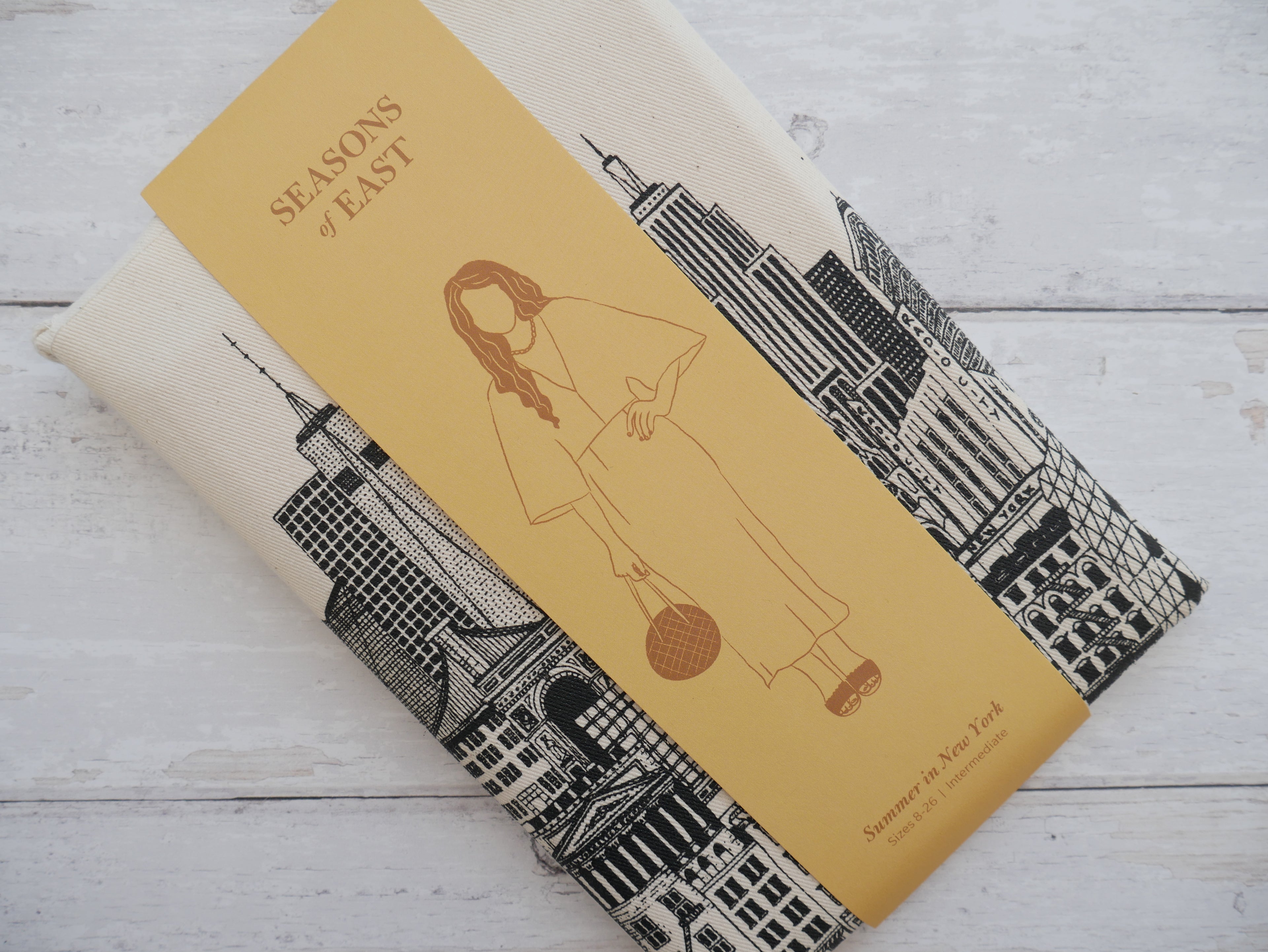 Seasons of East, Summer in New York Dress-Pattern-Flying Bobbins Haberdashery