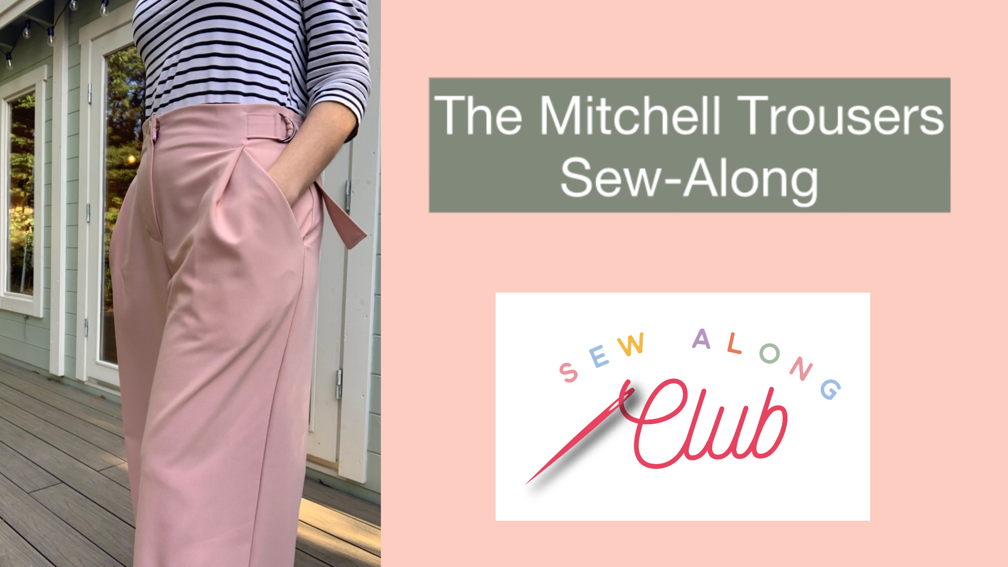 The Mitchell Trousers Video Course-Video Tutorial-Flying Bobbins Haberdashery