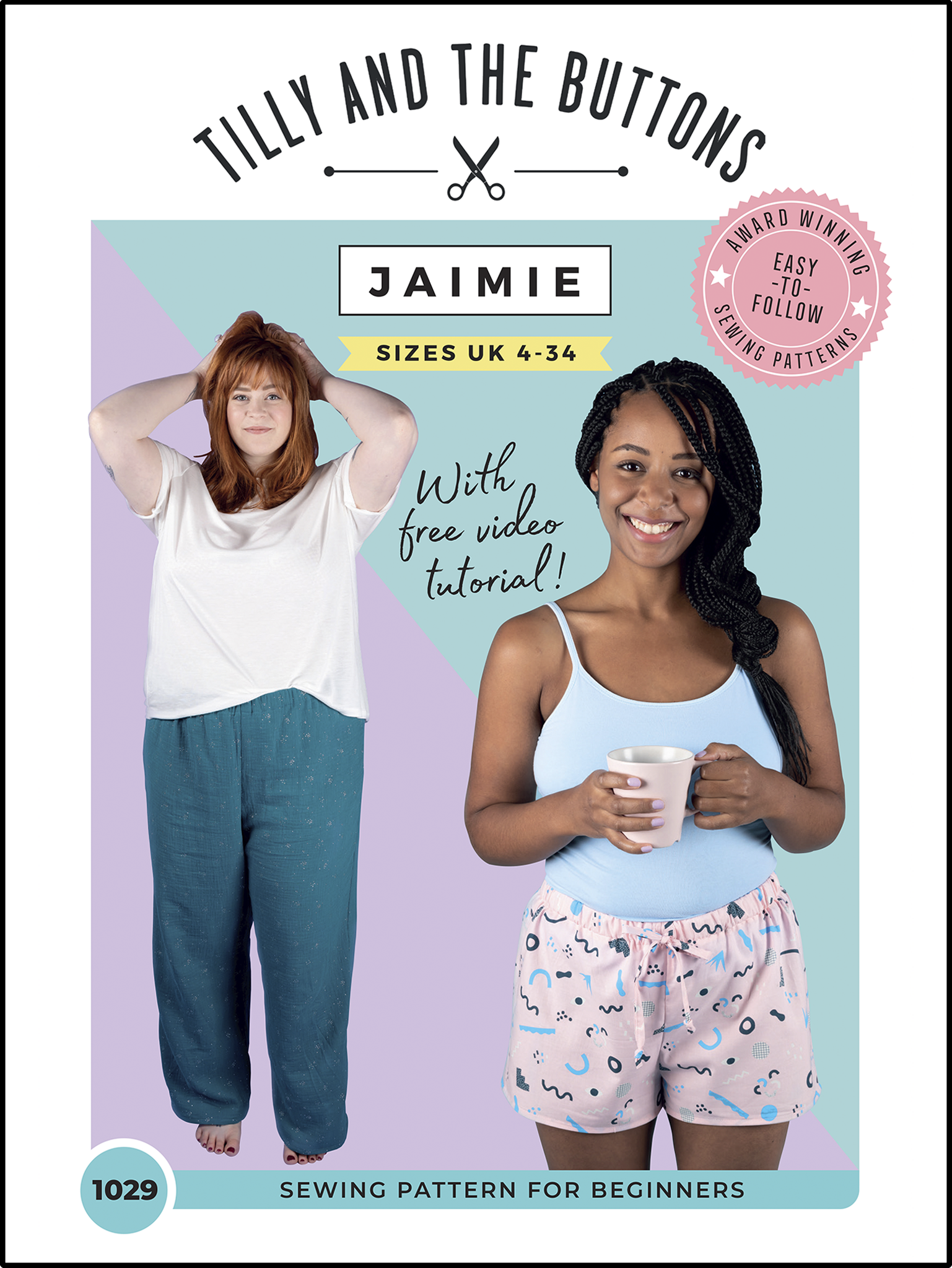 Jaimie PJs Kit - Strawberry Blossom-Sewing Kit-Flying Bobbins Haberdashery