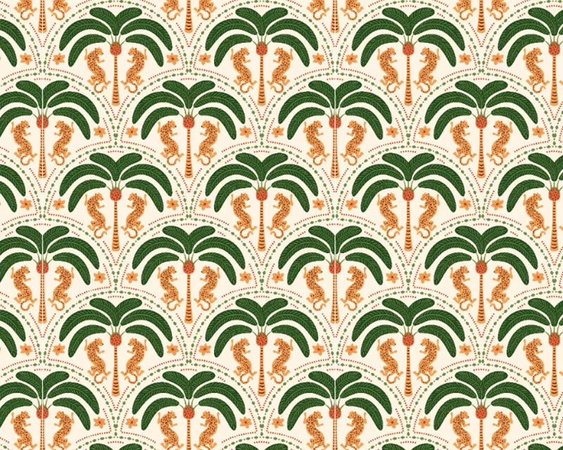 Tropical Shirt Kit - Tiger Print-Sewing Kit-Flying Bobbins Haberdashery