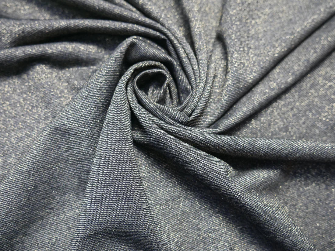 Kajo Dress Kit - Lady McElroy Ritz Jersey in Black Gold-Sewing Kit-Flying Bobbins Haberdashery