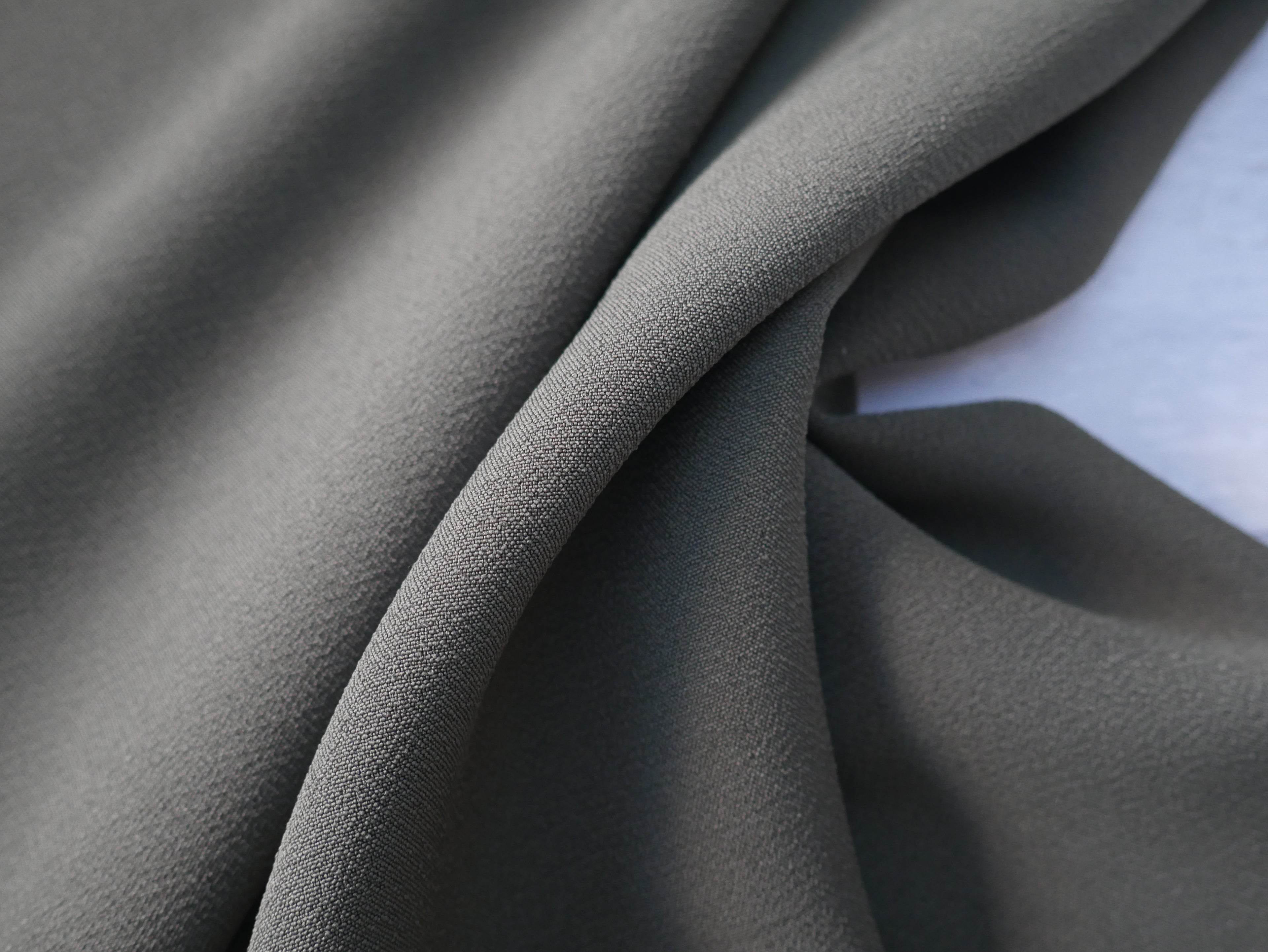 Samba Crepe in Olive, £16.80 p/m-Cotton-Flying Bobbins Haberdashery