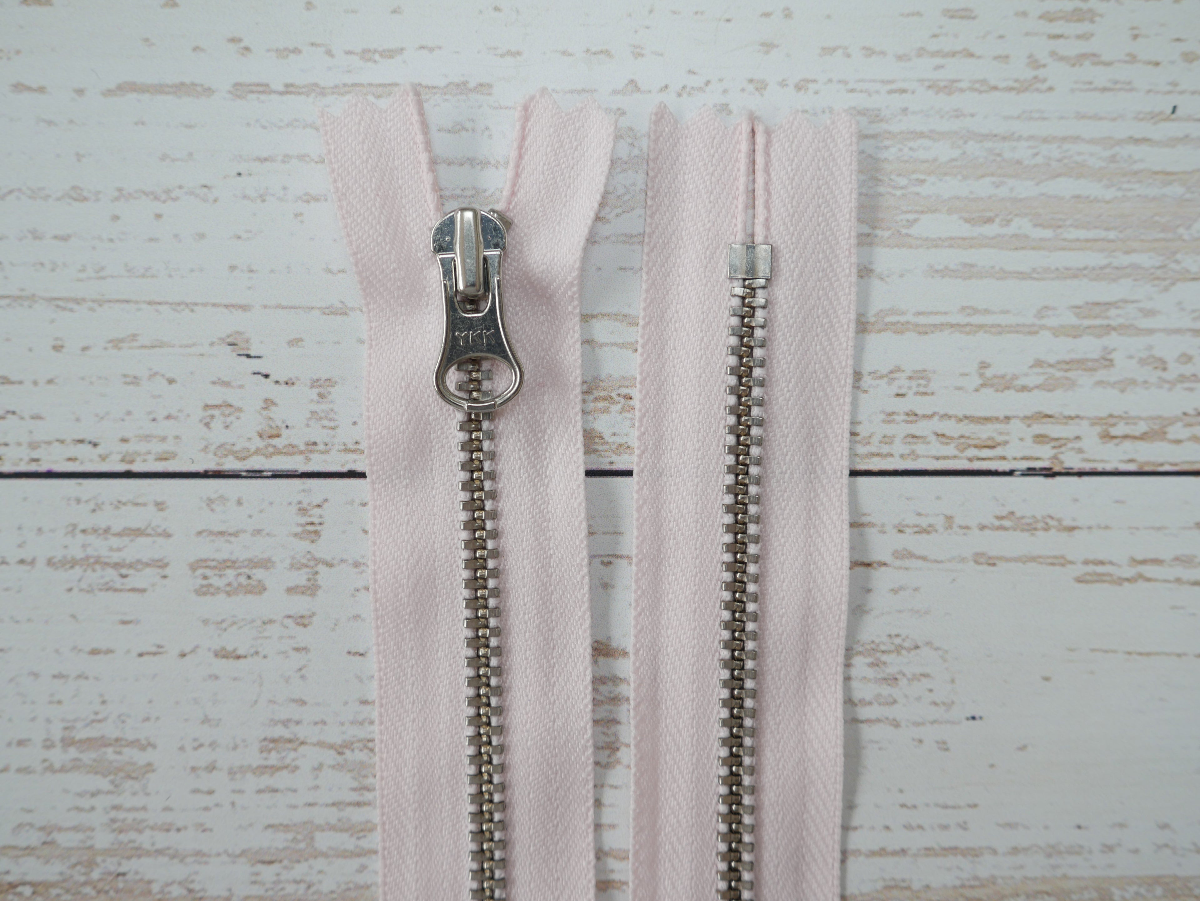 YKK 25cm Metal Zip, Various Colours-Zip-Flying Bobbins Haberdashery