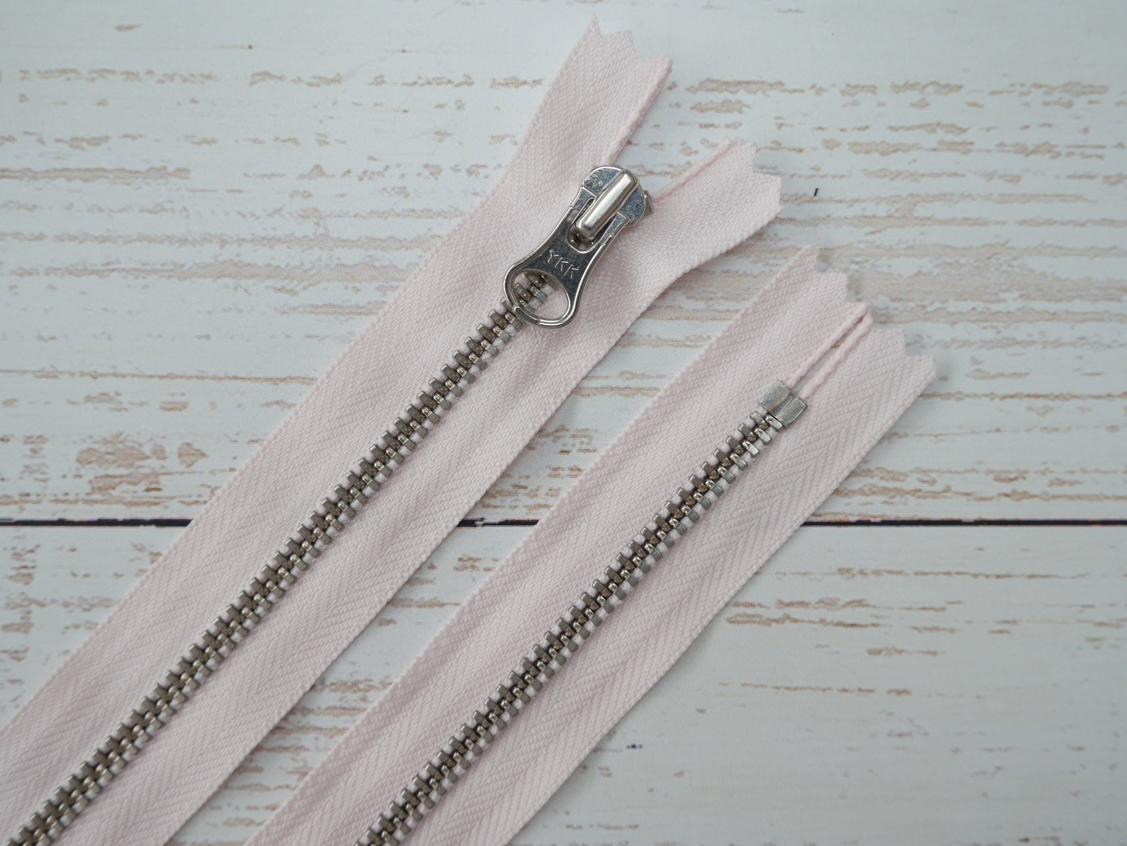 YKK 25cm Metal Zip, Various Colours-Zip-Flying Bobbins Haberdashery