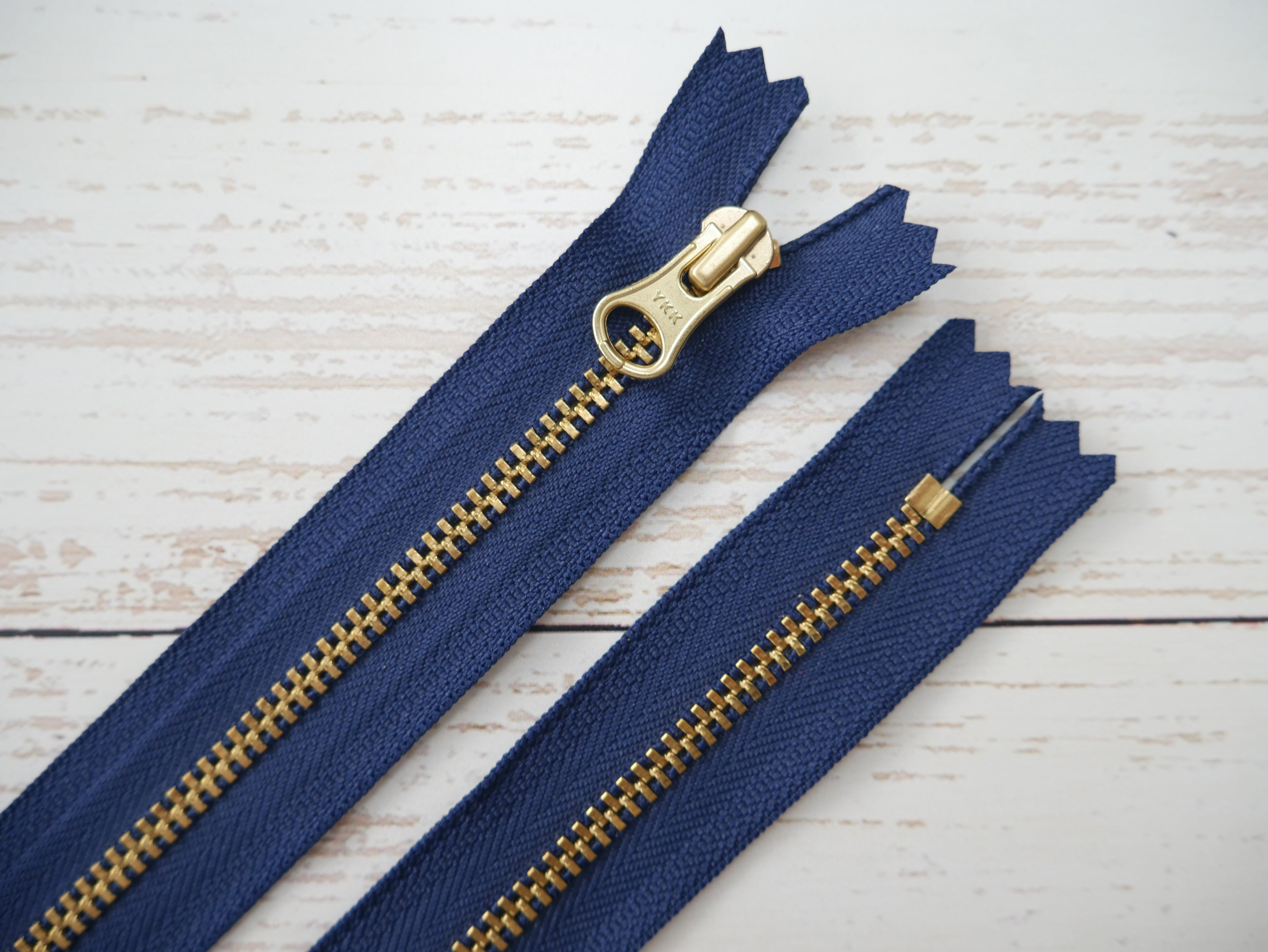 YKK 27cm Metal Zip, Various Colours-Zip-Flying Bobbins Haberdashery