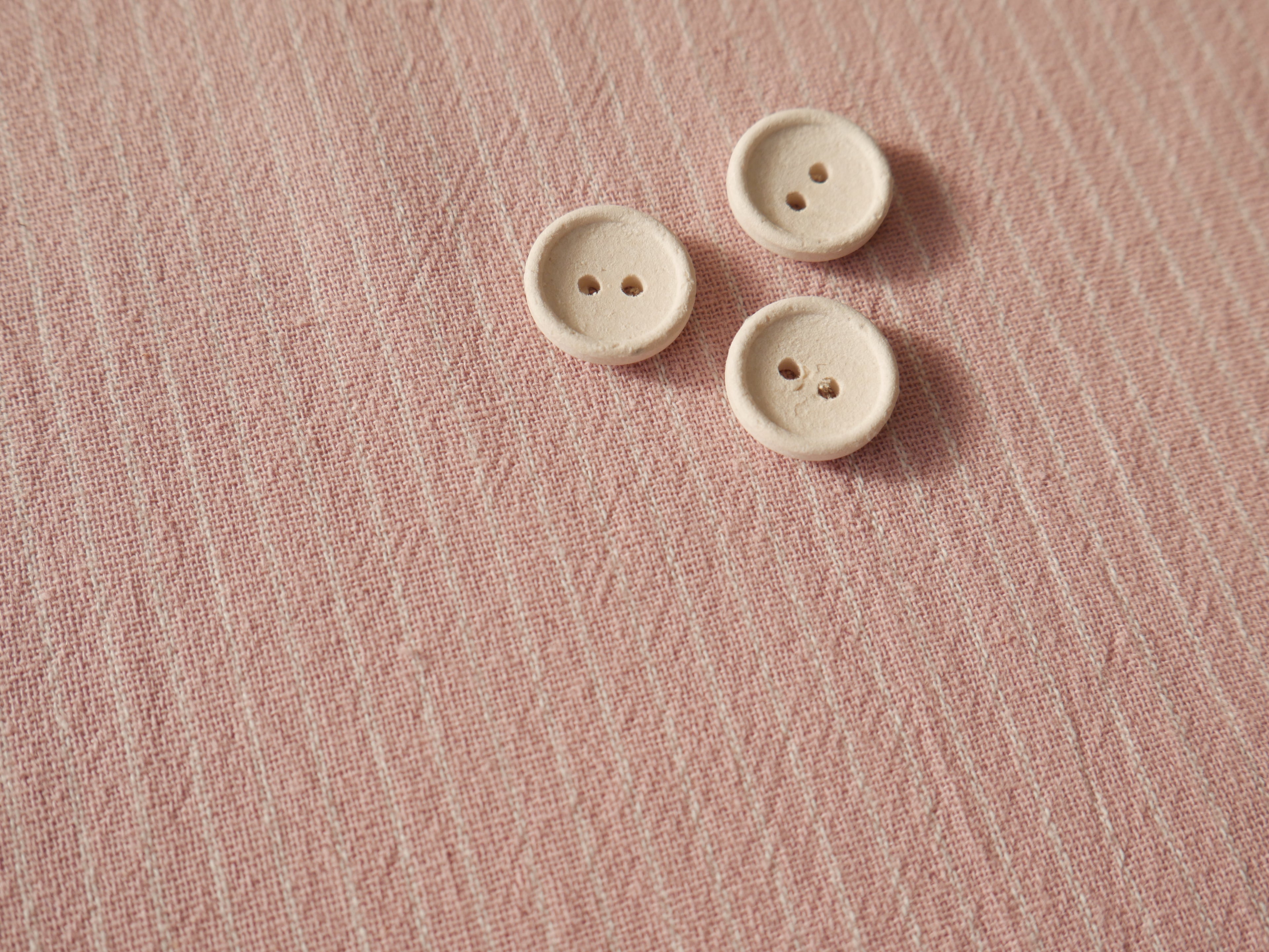 Jenna Shirt Kit - Tisfin Stripe in Blush-Sewing Kit-Flying Bobbins Haberdashery