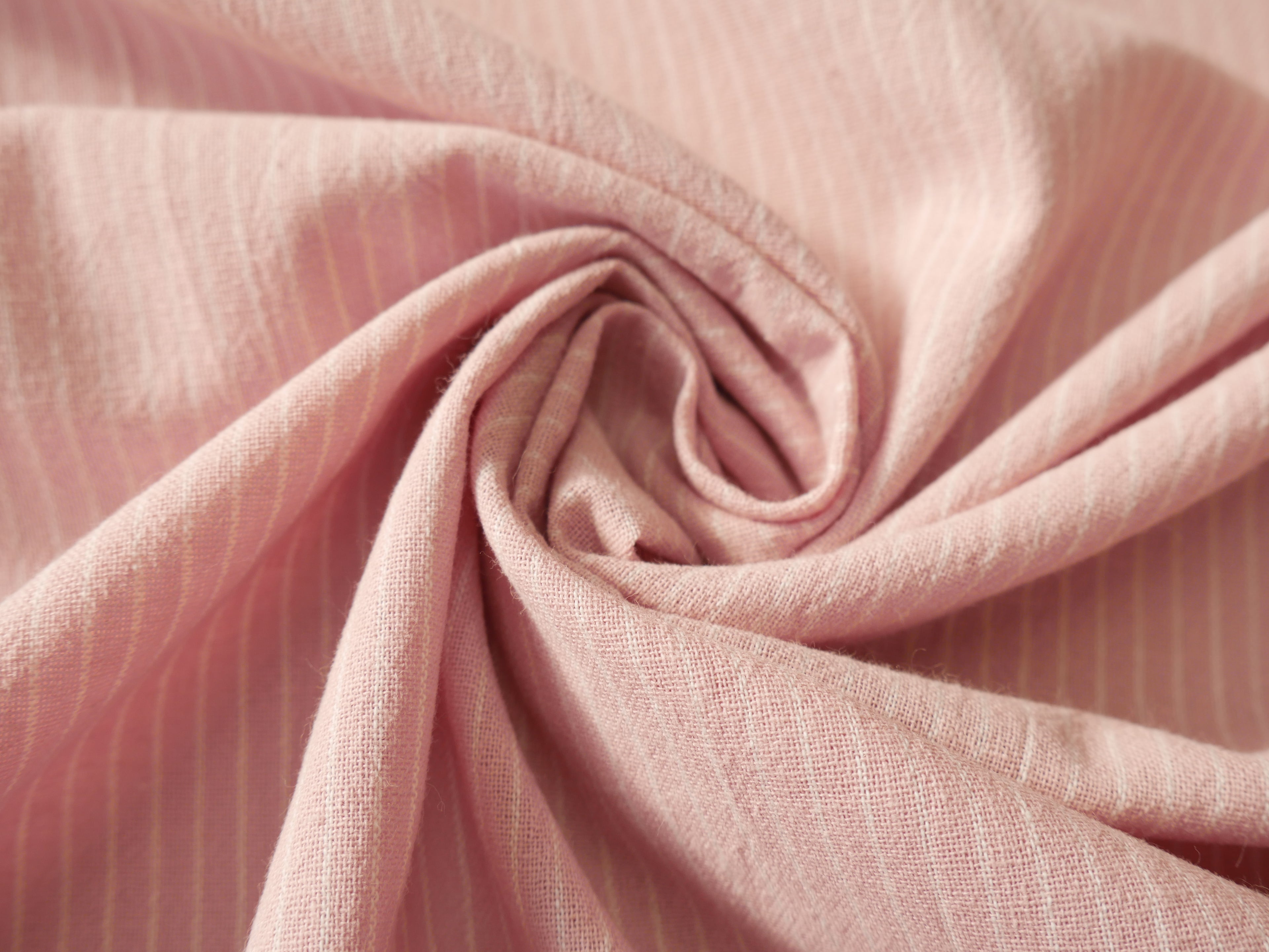 Jenna Shirt Kit - Tisfin Stripe in Blush-Sewing Kit-Flying Bobbins Haberdashery