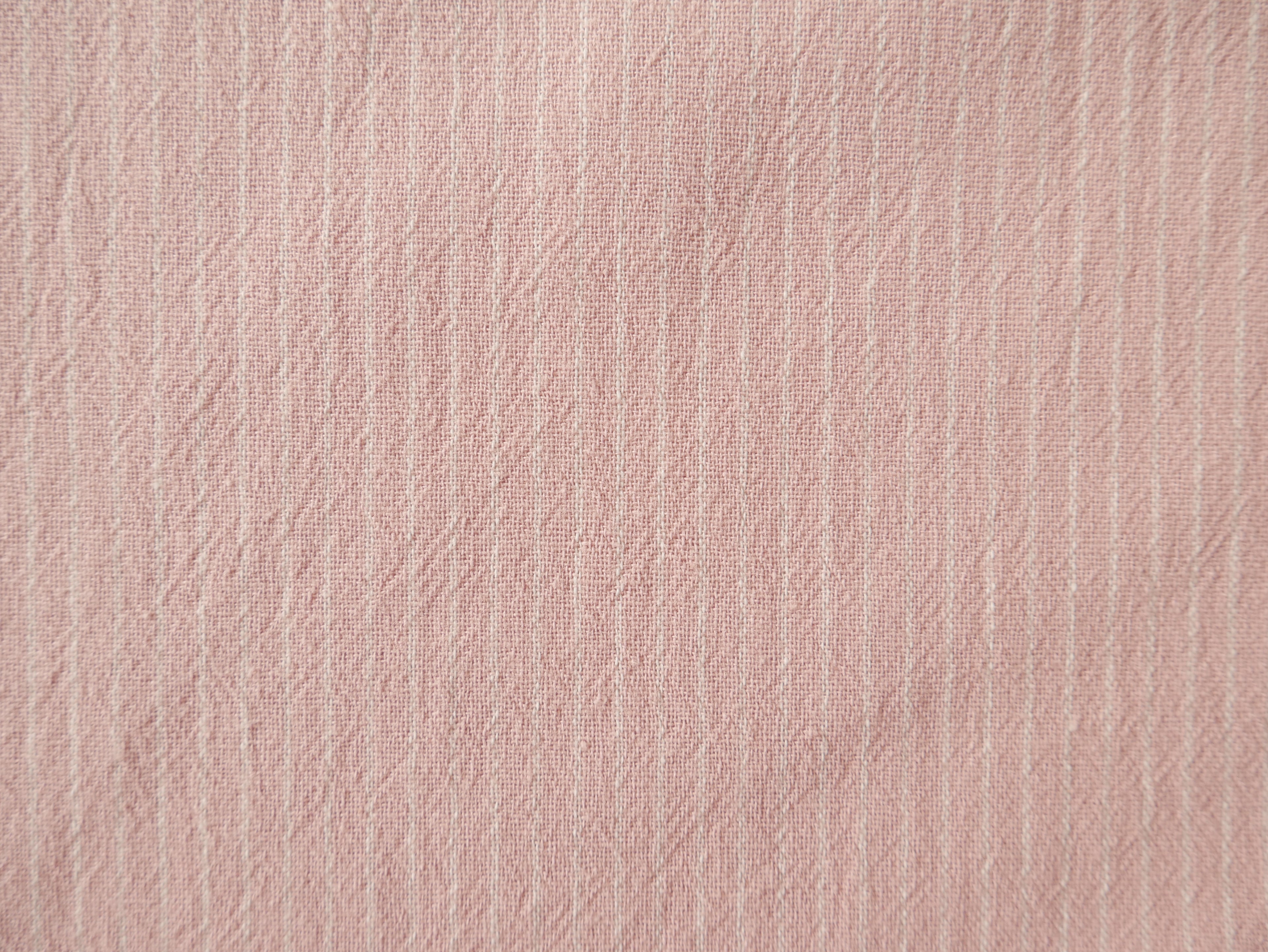 Tisfin Laundered Cotton Stripe in Pink, £15.50 p/m-Cotton Fabric-Flying Bobbins Haberdashery