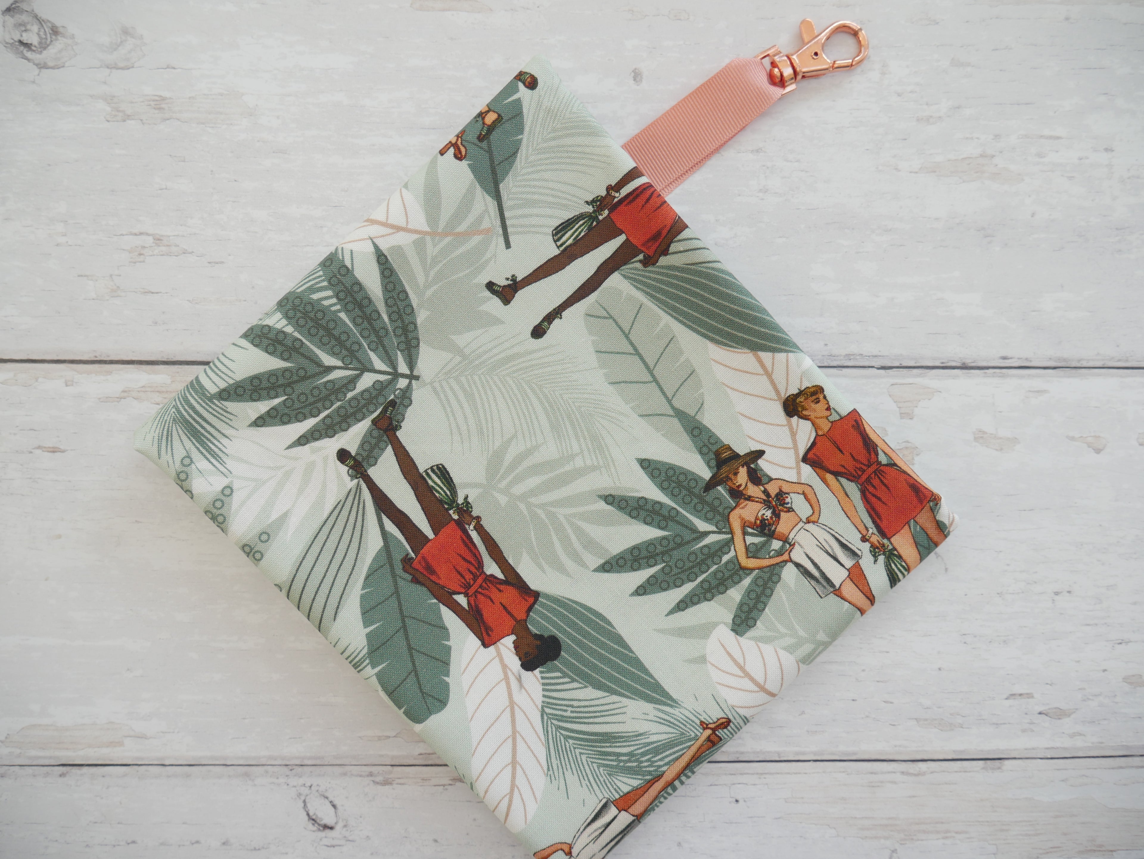 Pack-Away Shopping Bag Kit - Jungle Retreat-Sewing Kit-Flying Bobbins Haberdashery