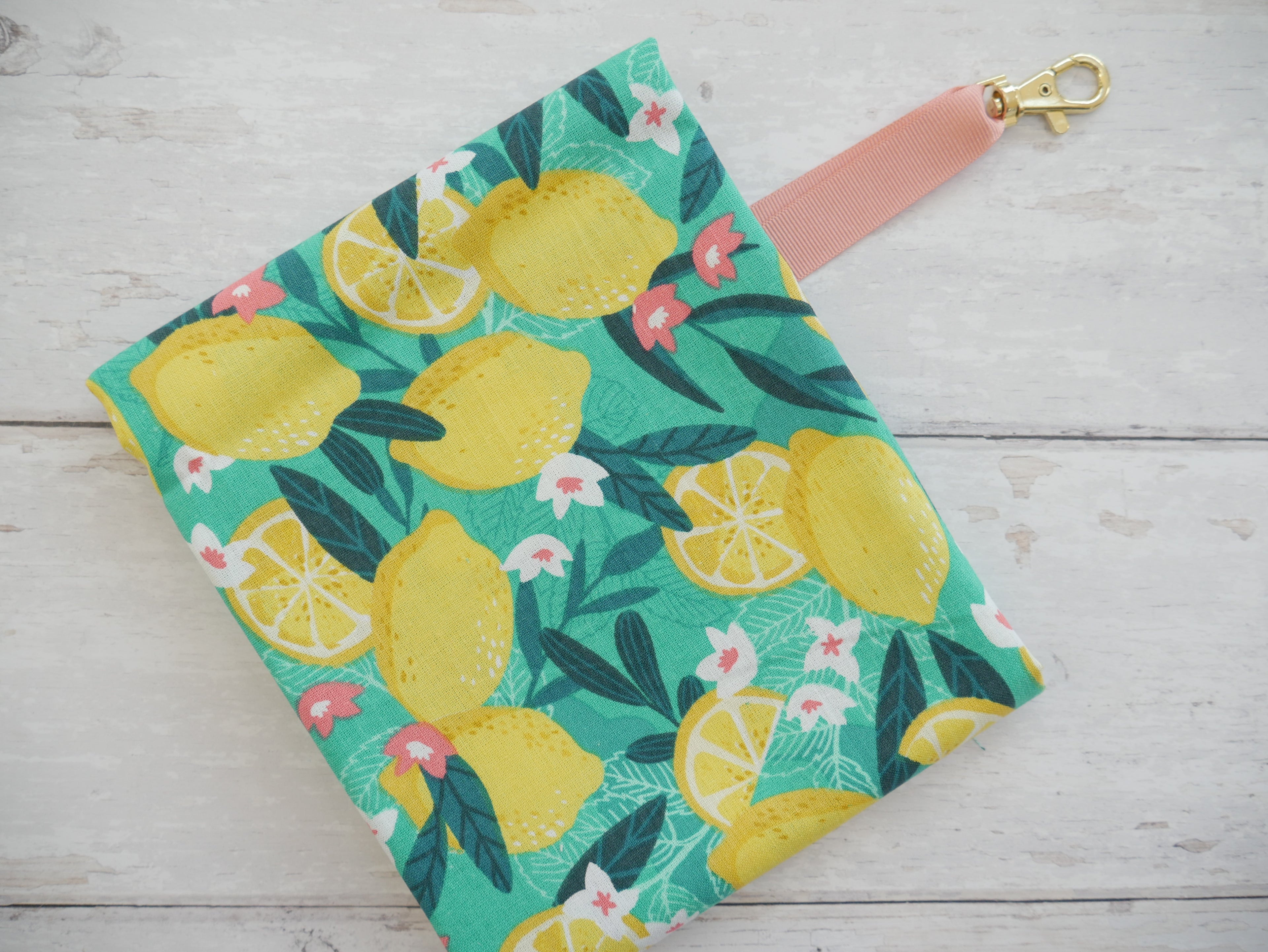 Pack-Away Shopping Bag Kit - Lemon Zest-Sewing Kit-Flying Bobbins Haberdashery