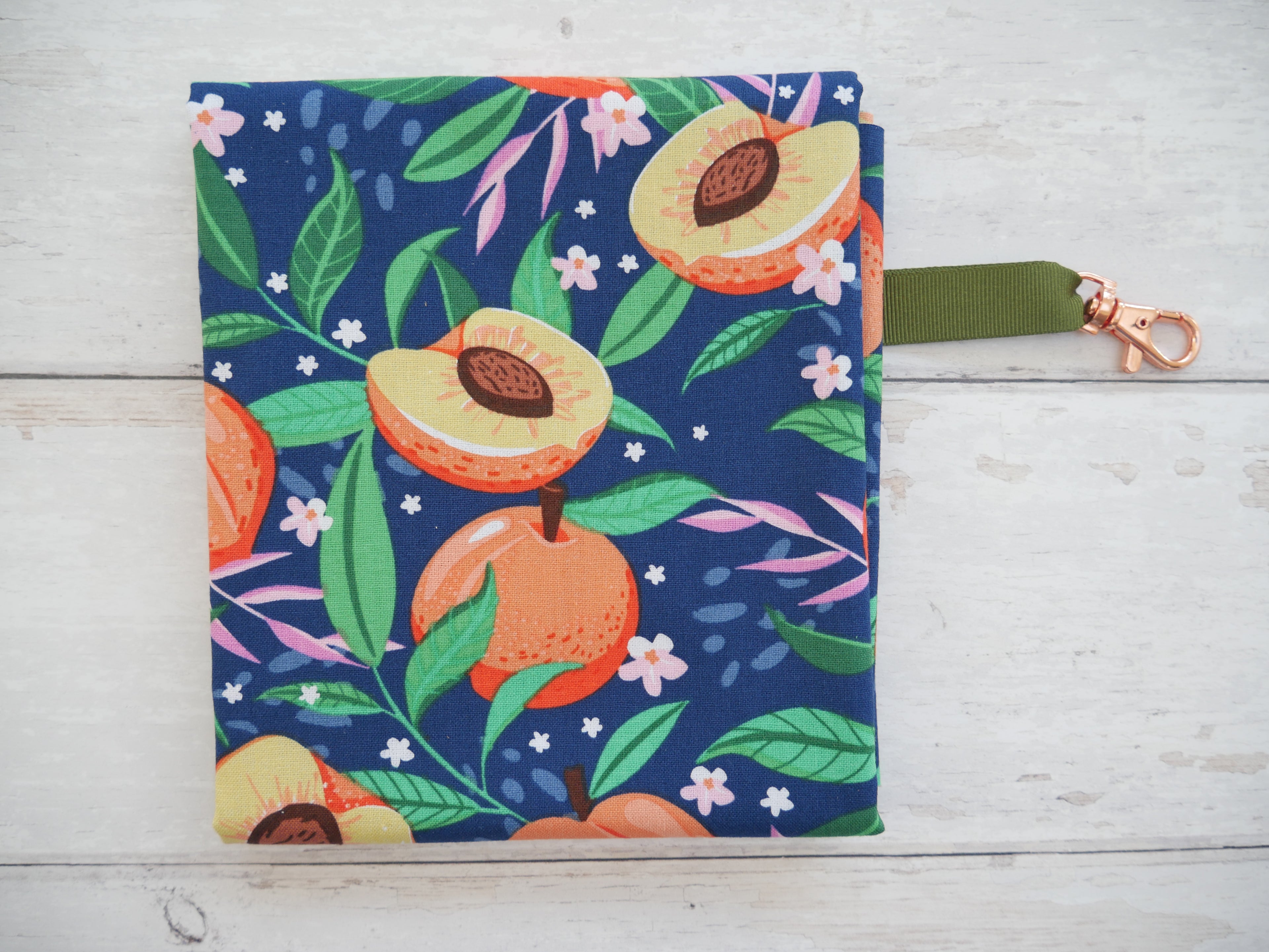 Pack-Away Shopping Bag Kit - Peach Melba-Sewing Kit-Flying Bobbins Haberdashery