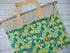 Zip Tote Bag Kit - Lemon Zest-Sewing Kit-Flying Bobbins Haberdashery