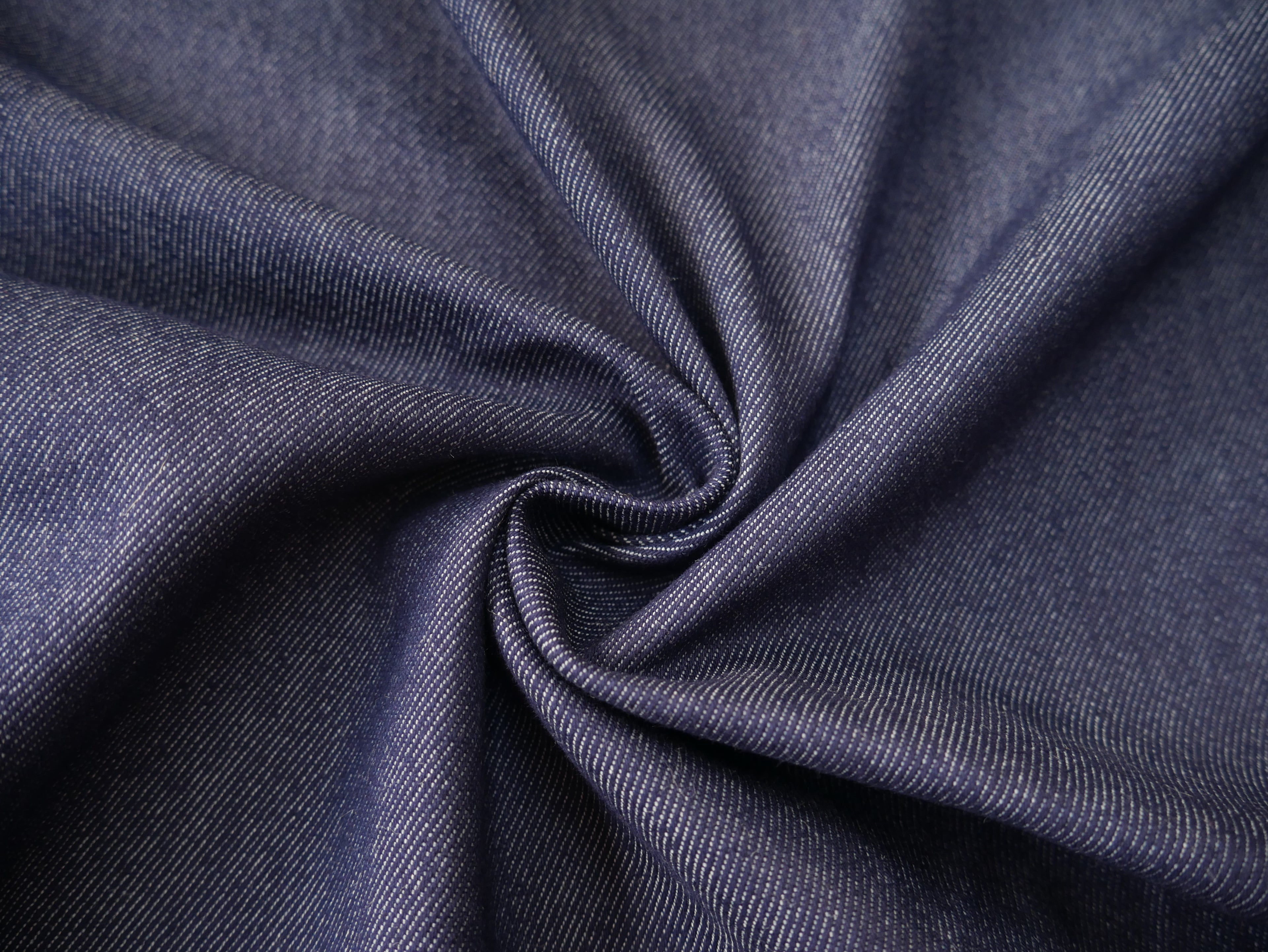 Stretch Denim in Indigo, £15.00 p/m-Denim-Flying Bobbins Haberdashery