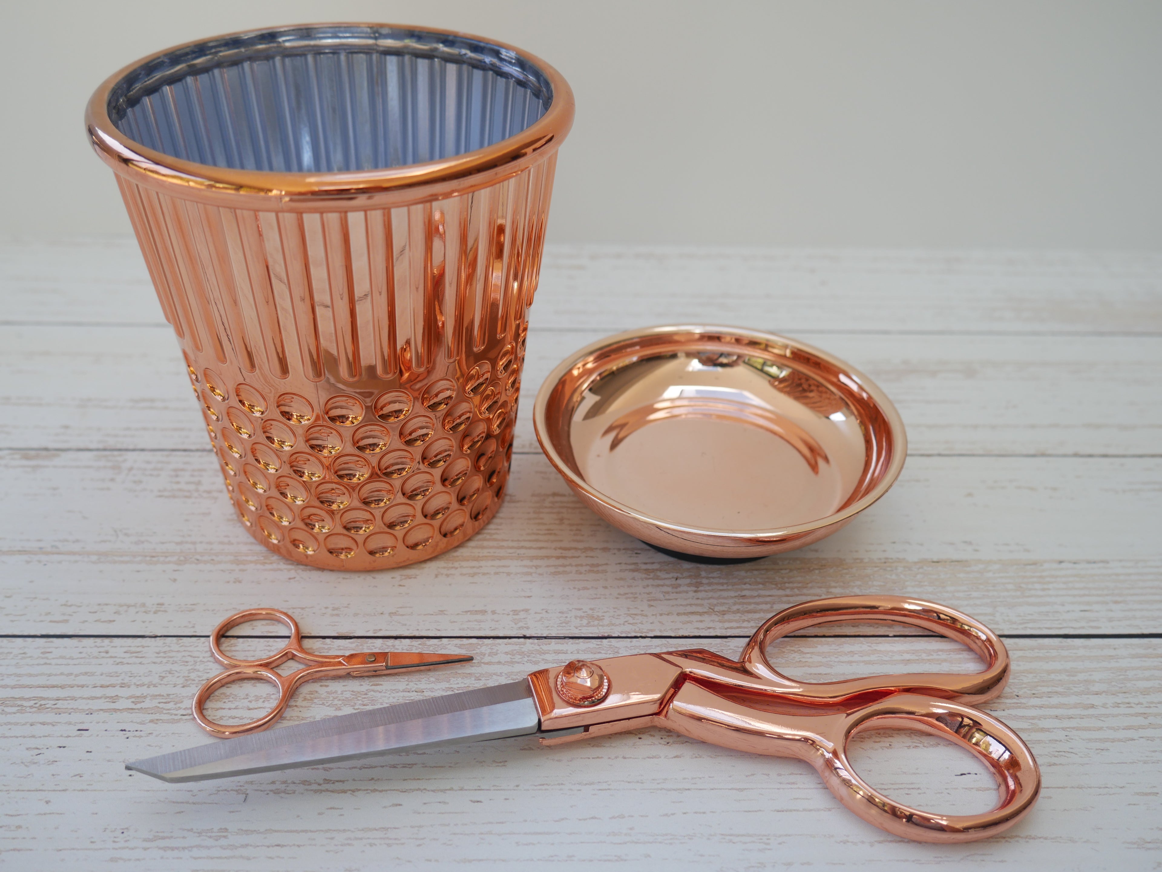 Hemline Rose Gold Dressmaking Scissors-Tools-Flying Bobbins Haberdashery