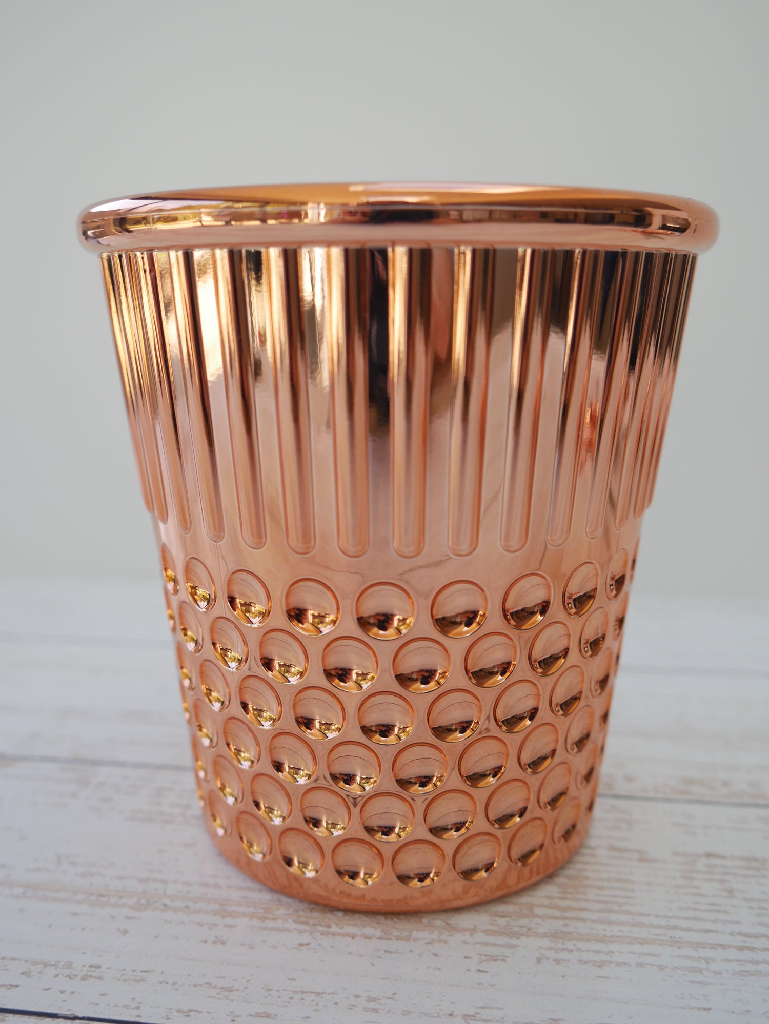 Hemline Rose Gold Thimble Caddy-Tools-Flying Bobbins Haberdashery