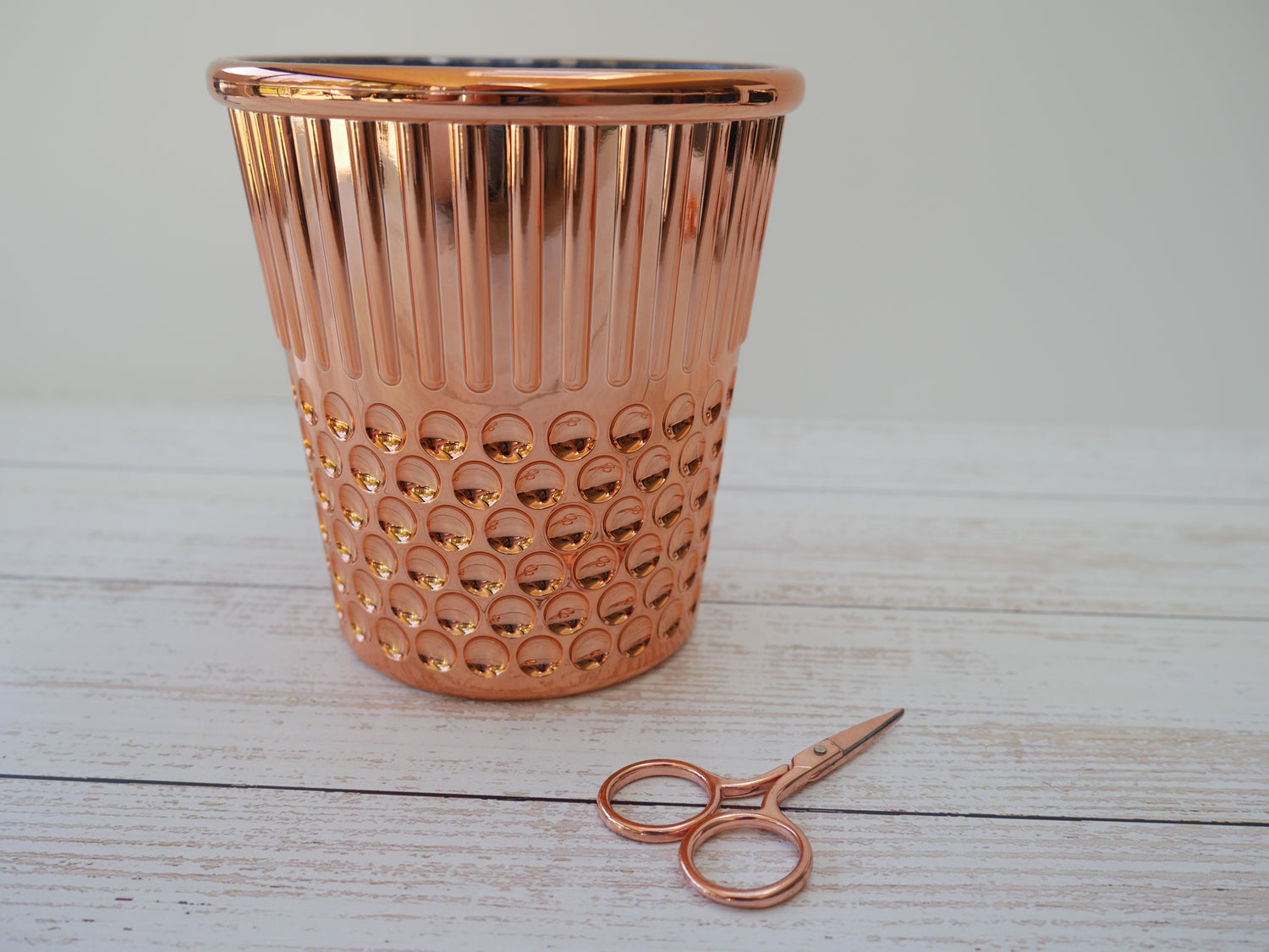 Hemline Rose Gold Thimble Caddy-Tools-Flying Bobbins Haberdashery