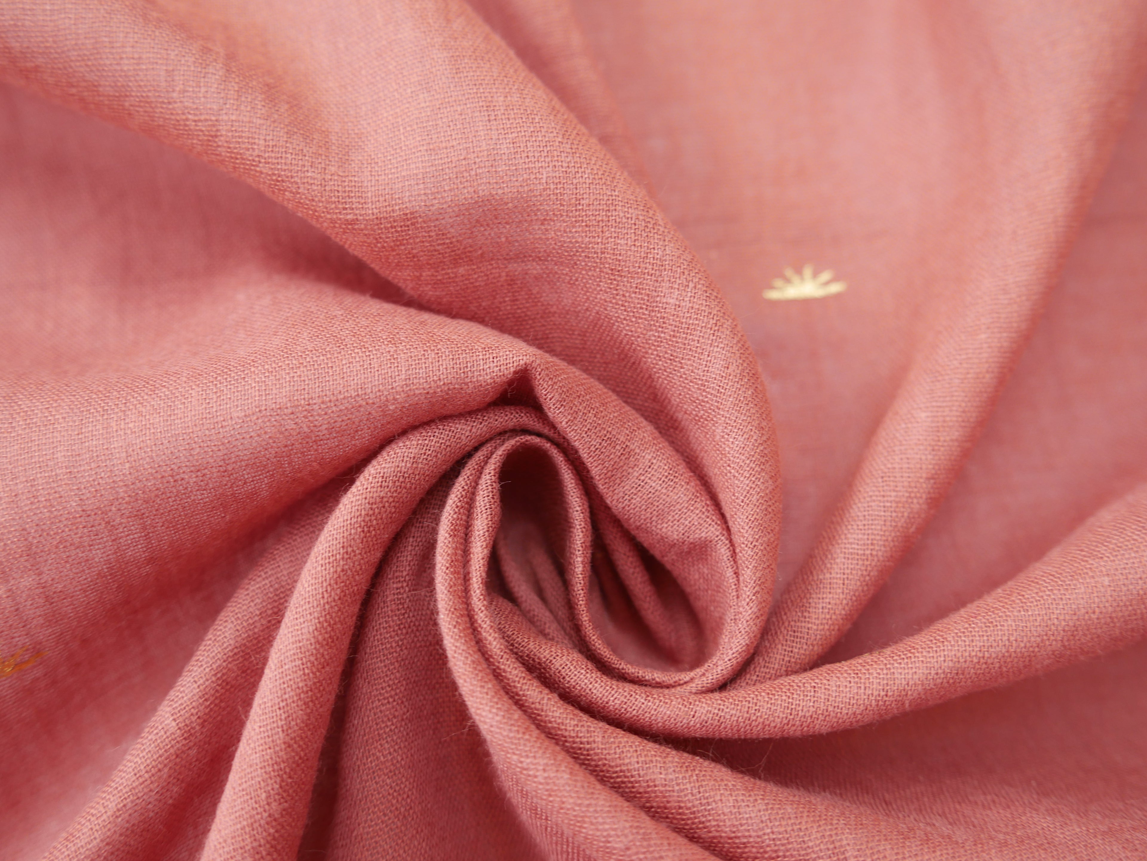 Atelier Brunette Sunset Cotton Gauze in Chestnut-Cotton Fabric-Flying Bobbins Haberdashery