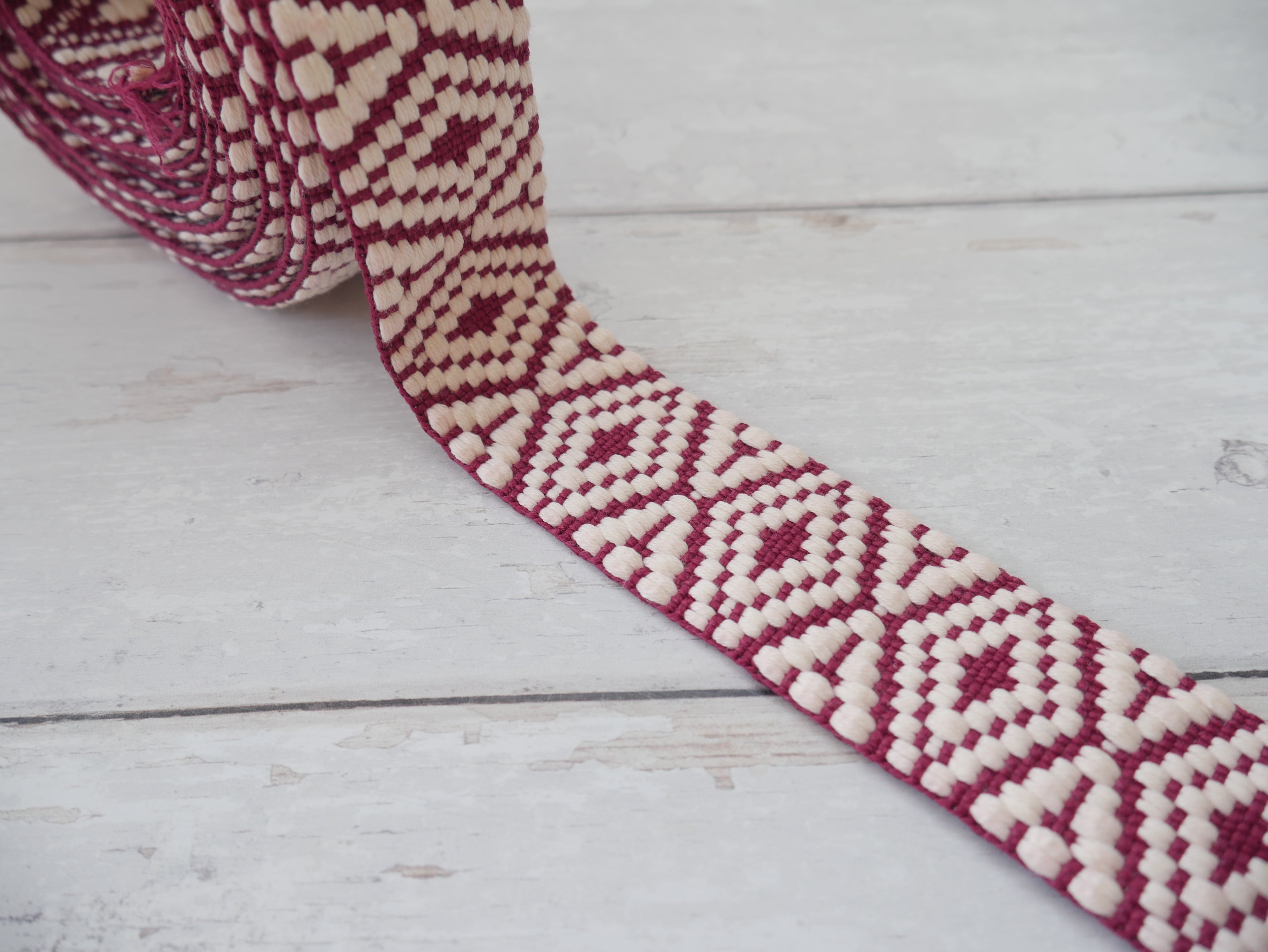 Amber Cross-Body Bag Making Kit - Leatherette in Burgundy-Sewing Kit-Flying Bobbins Haberdashery