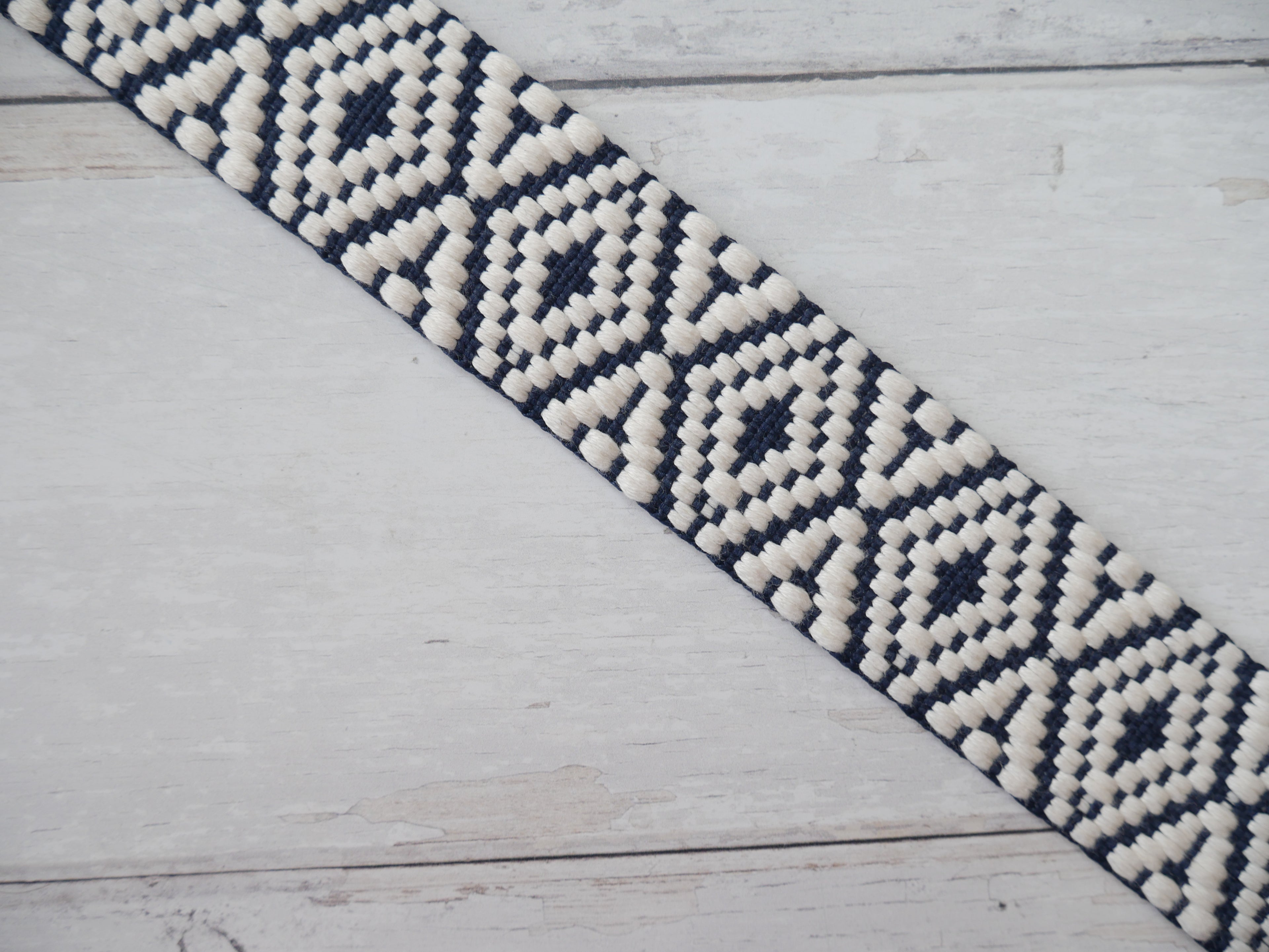 Amber Cross-Body Bag Making Kit - Leatherette in Navy-Sewing Kit-Flying Bobbins Haberdashery