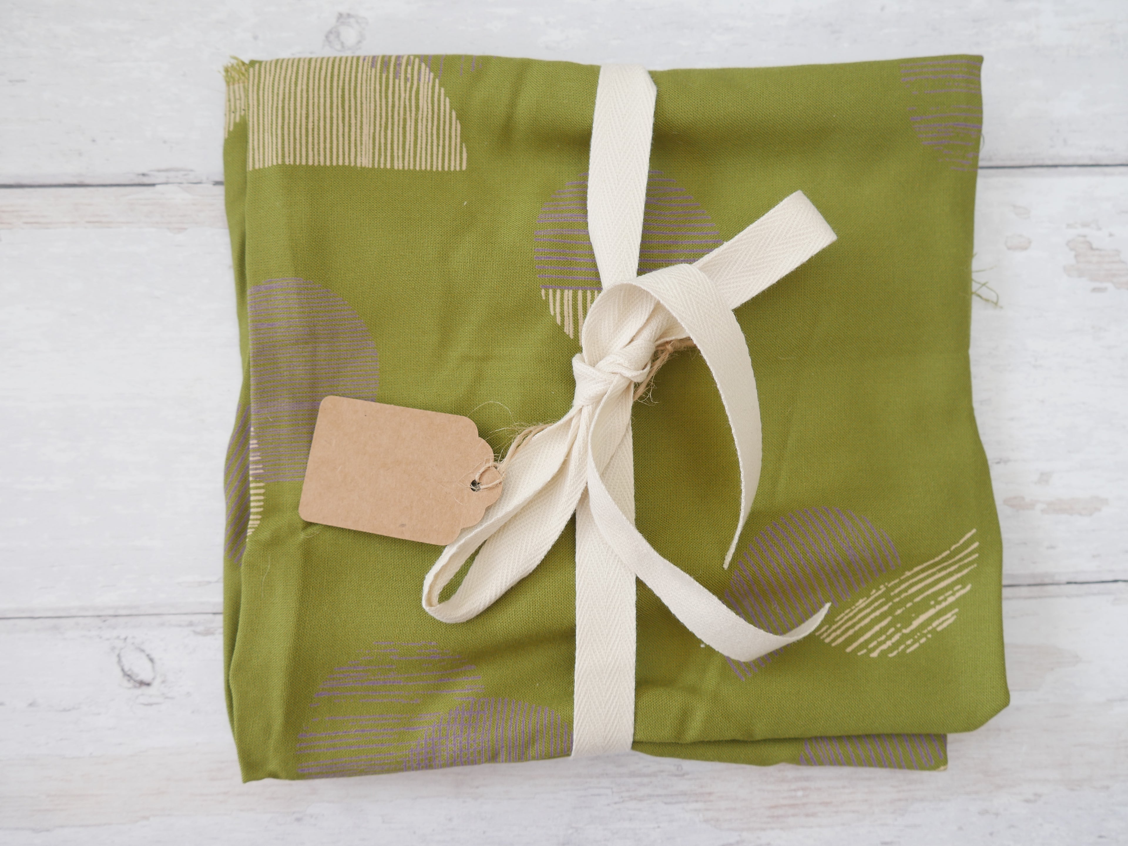 REMNANT - Atelier Brunette Matcha Viscose, 0.6m-Remnants-Flying Bobbins Haberdashery