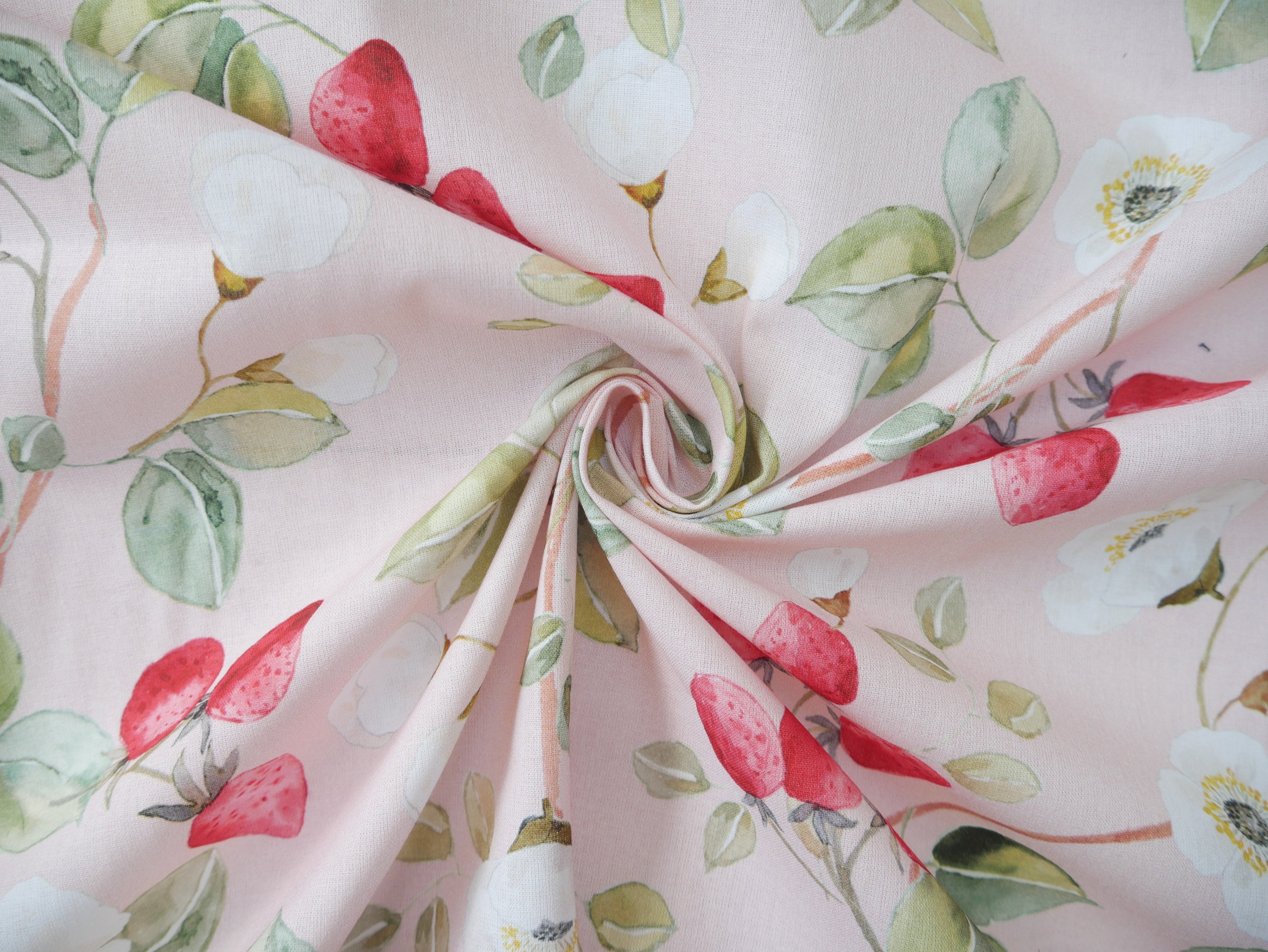 Carolyn Pyjamas Kit - Strawberry Blossom-Sewing Kit-Flying Bobbins Haberdashery