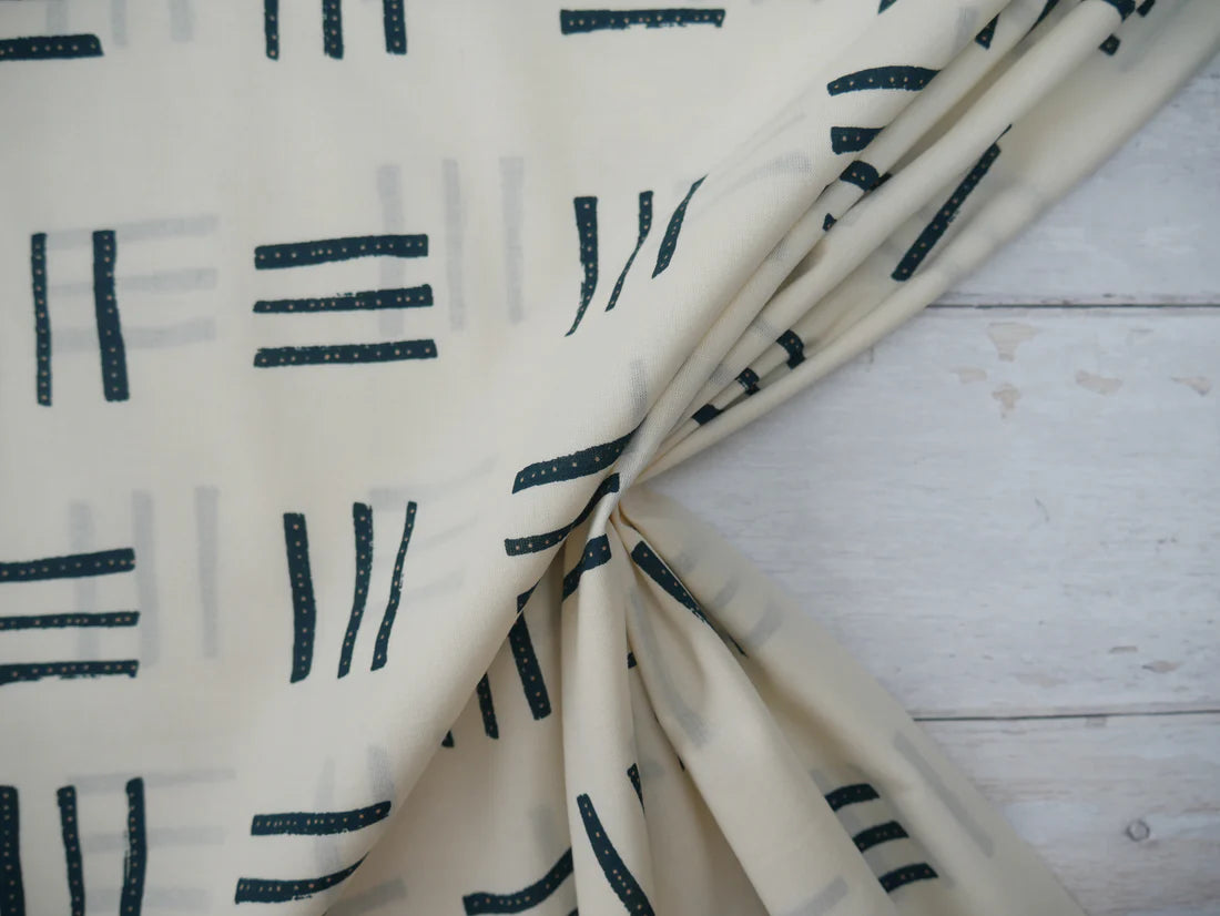 Donny Shirt Kit - Atelier Brunette Native Cotton in Off-White-Sewing Kit-Flying Bobbins Haberdashery