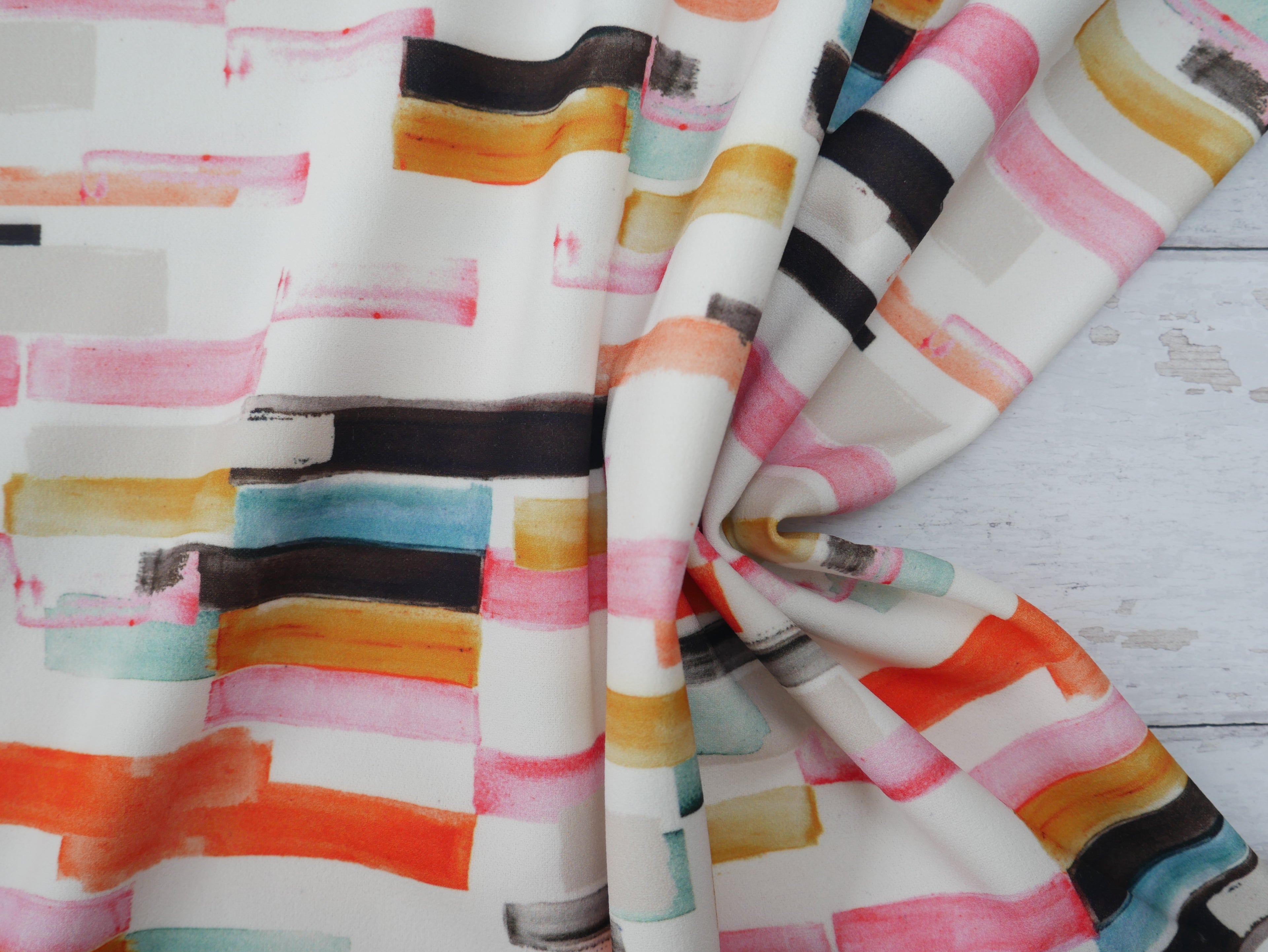 Artists Palette Scuba Crepe Jersey, £17.50 p/m-Polyester jersey-Flying Bobbins Haberdashery