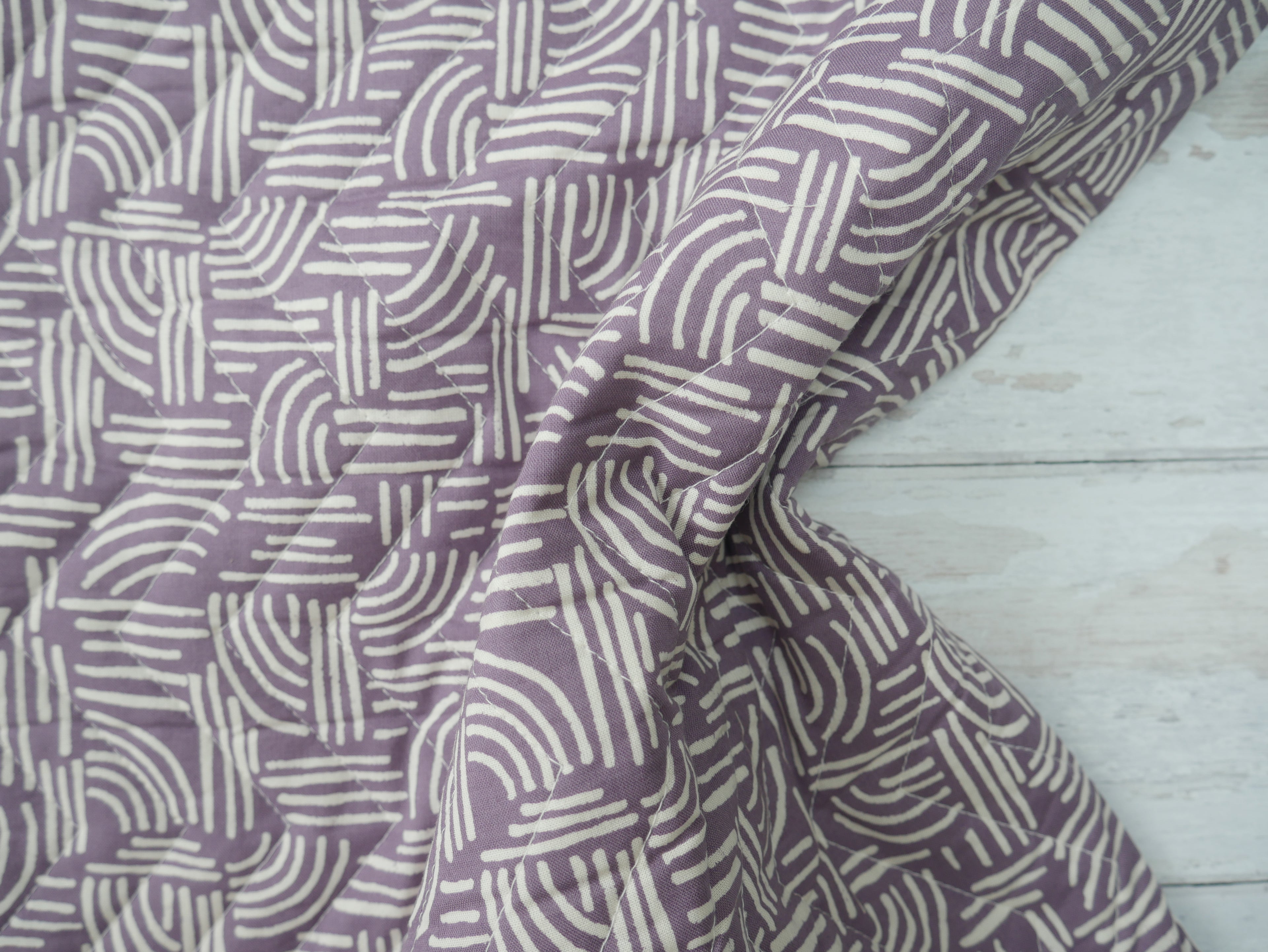 Atelier Brunette Quilted Hopscotch in Divine Parma, £23.00 p/m-Corduroy-Flying Bobbins Haberdashery