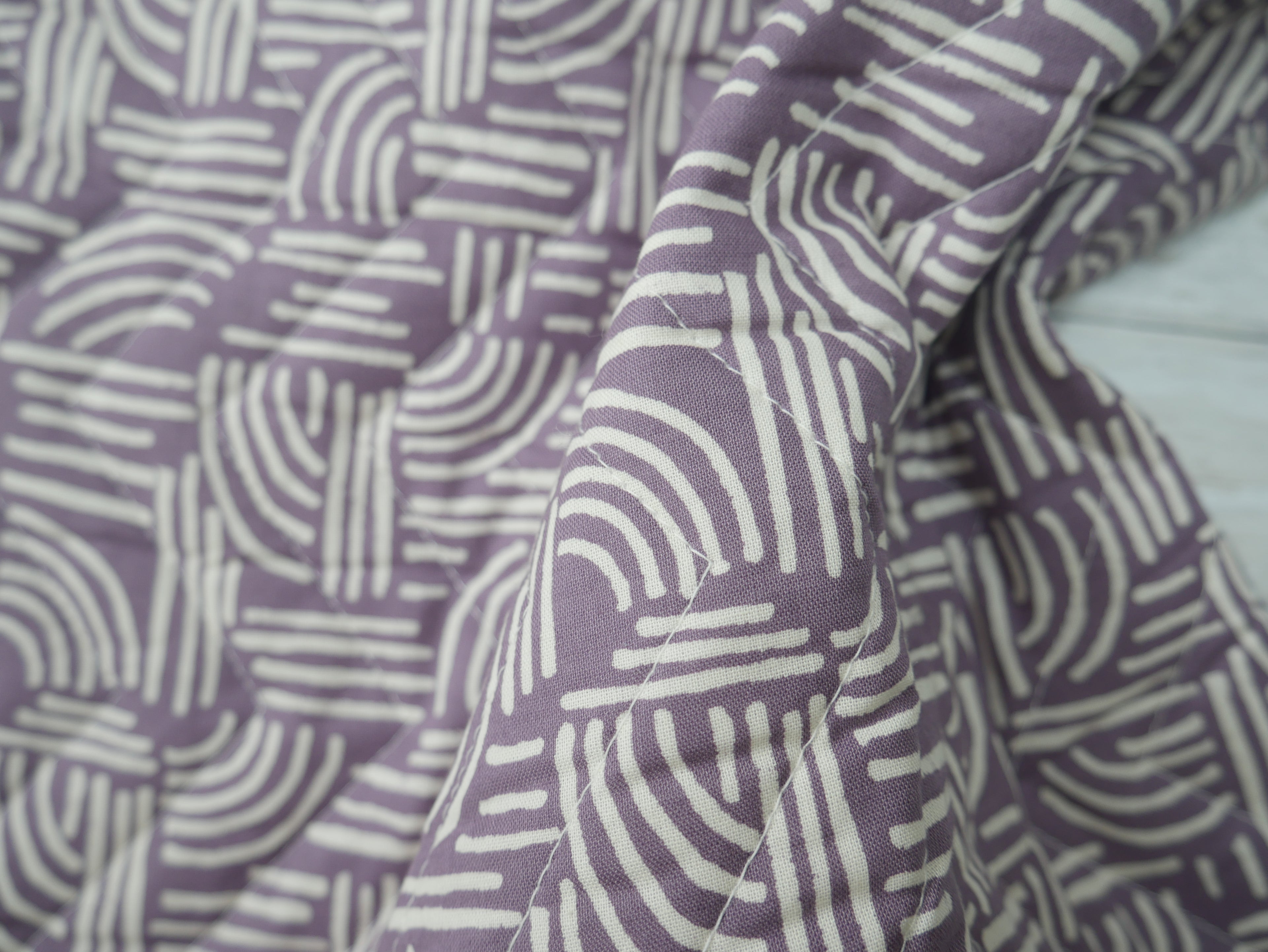 Atelier Brunette Quilted Hopscotch in Divine Parma, £23.00 p/m-Corduroy-Flying Bobbins Haberdashery