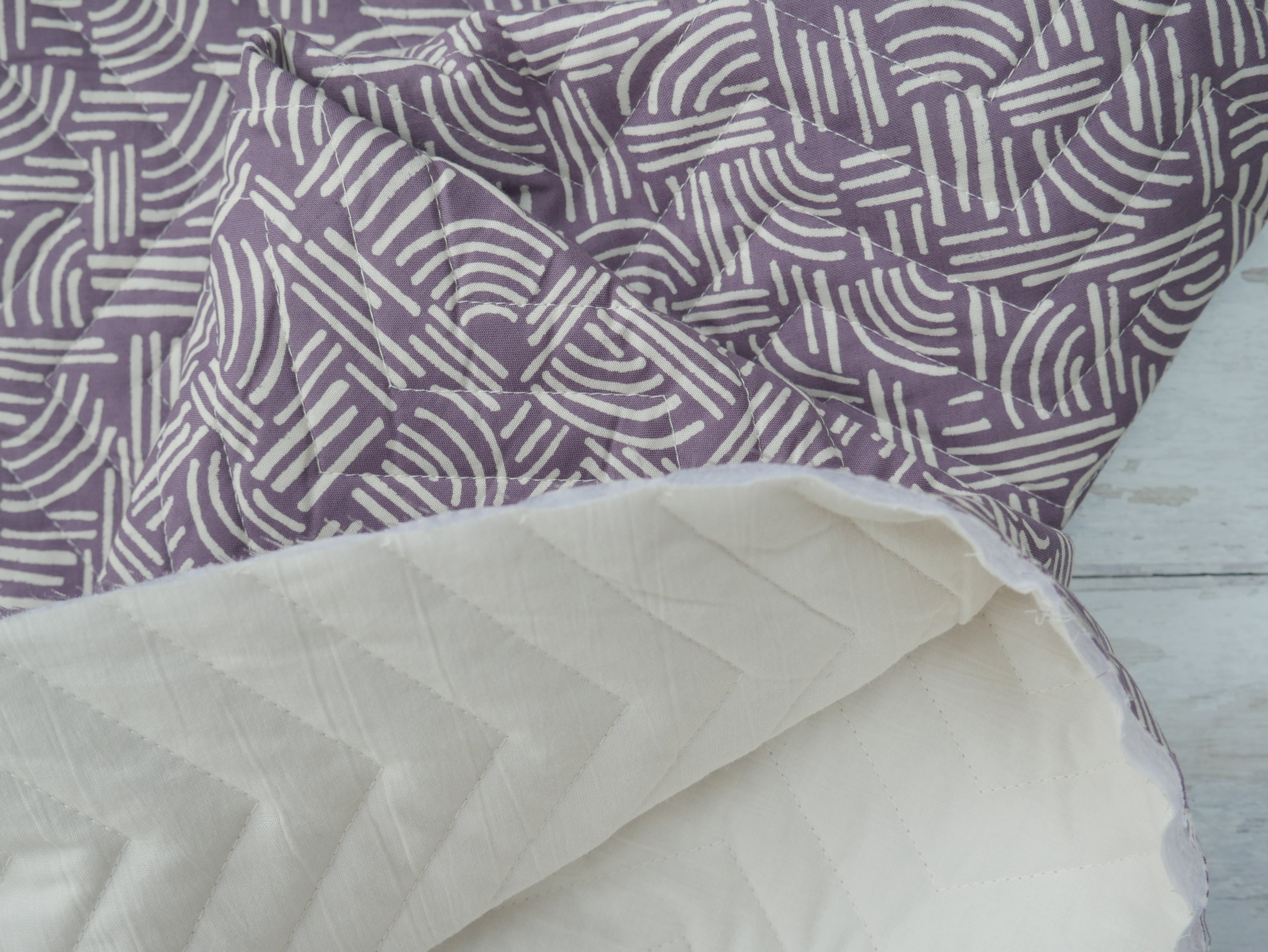 Atelier Brunette Quilted Hopscotch in Divine Parma, £23.00 p/m-Corduroy-Flying Bobbins Haberdashery