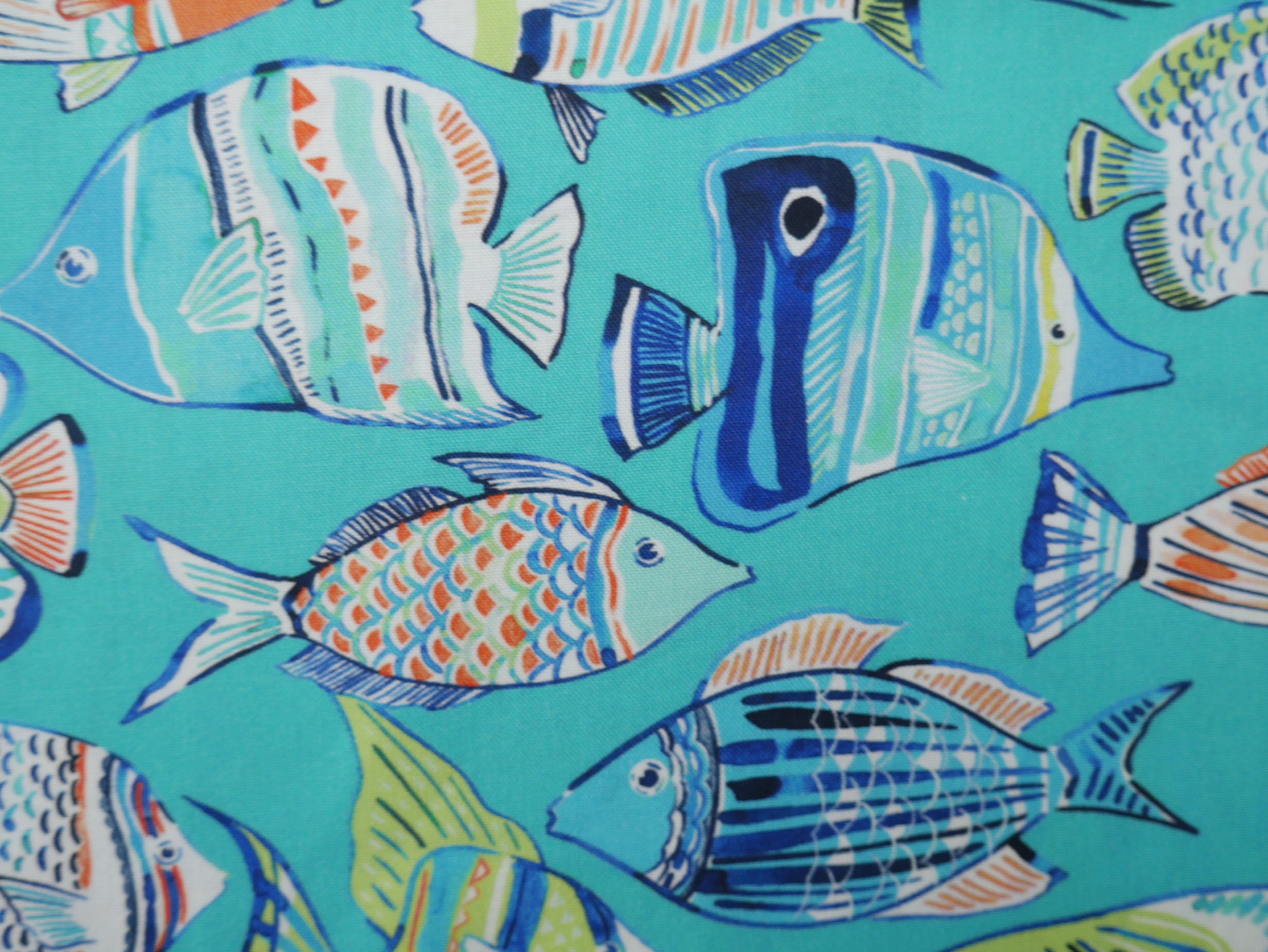 Sandsational Ocean Life Printed Cotton, £12.50 pm-Cotton Fabric-Flying Bobbins Haberdashery