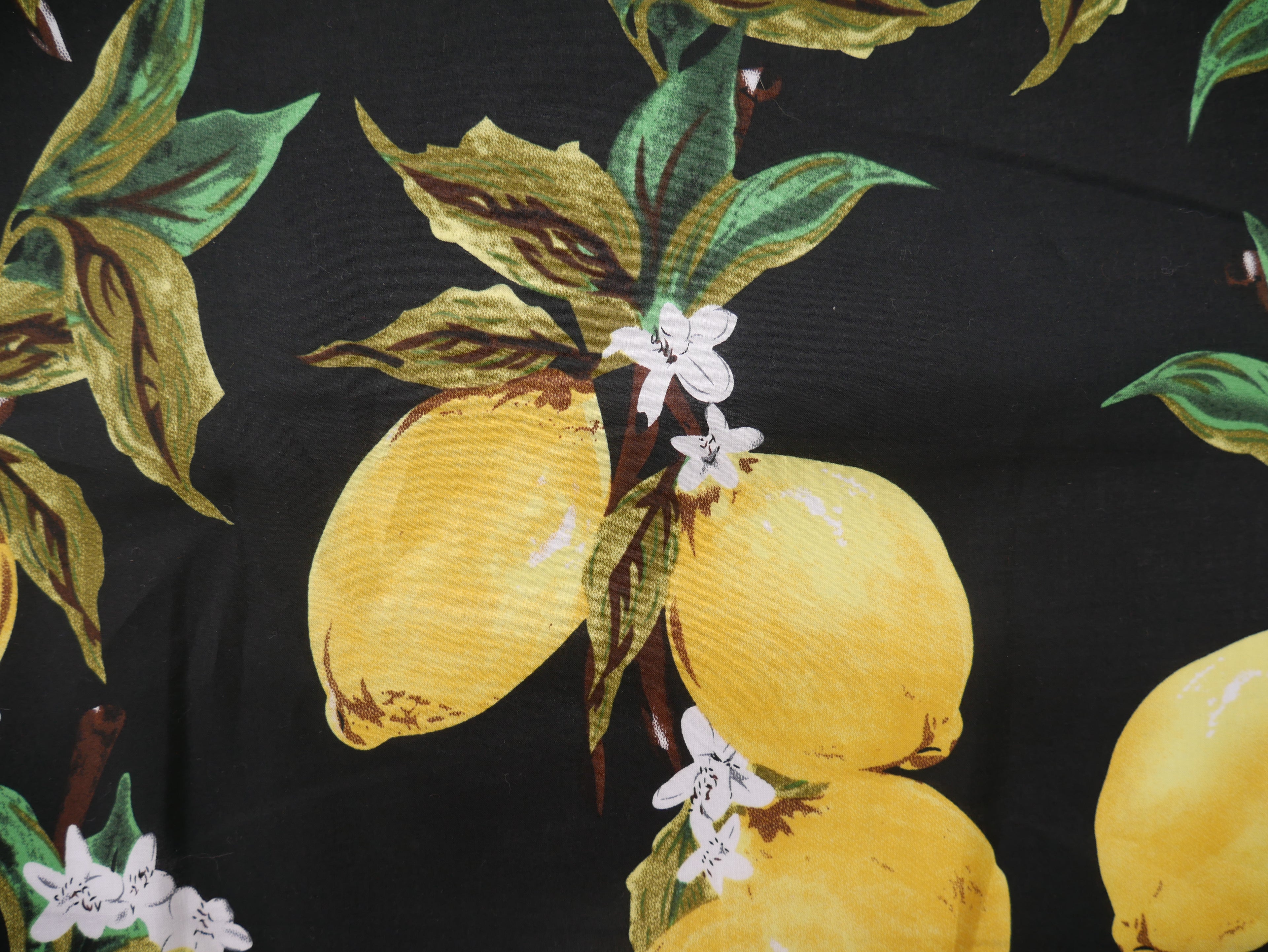 Bright Side of Life Lemon Cotton Lawn, £17.50 p/m-Cotton-Flying Bobbins Haberdashery