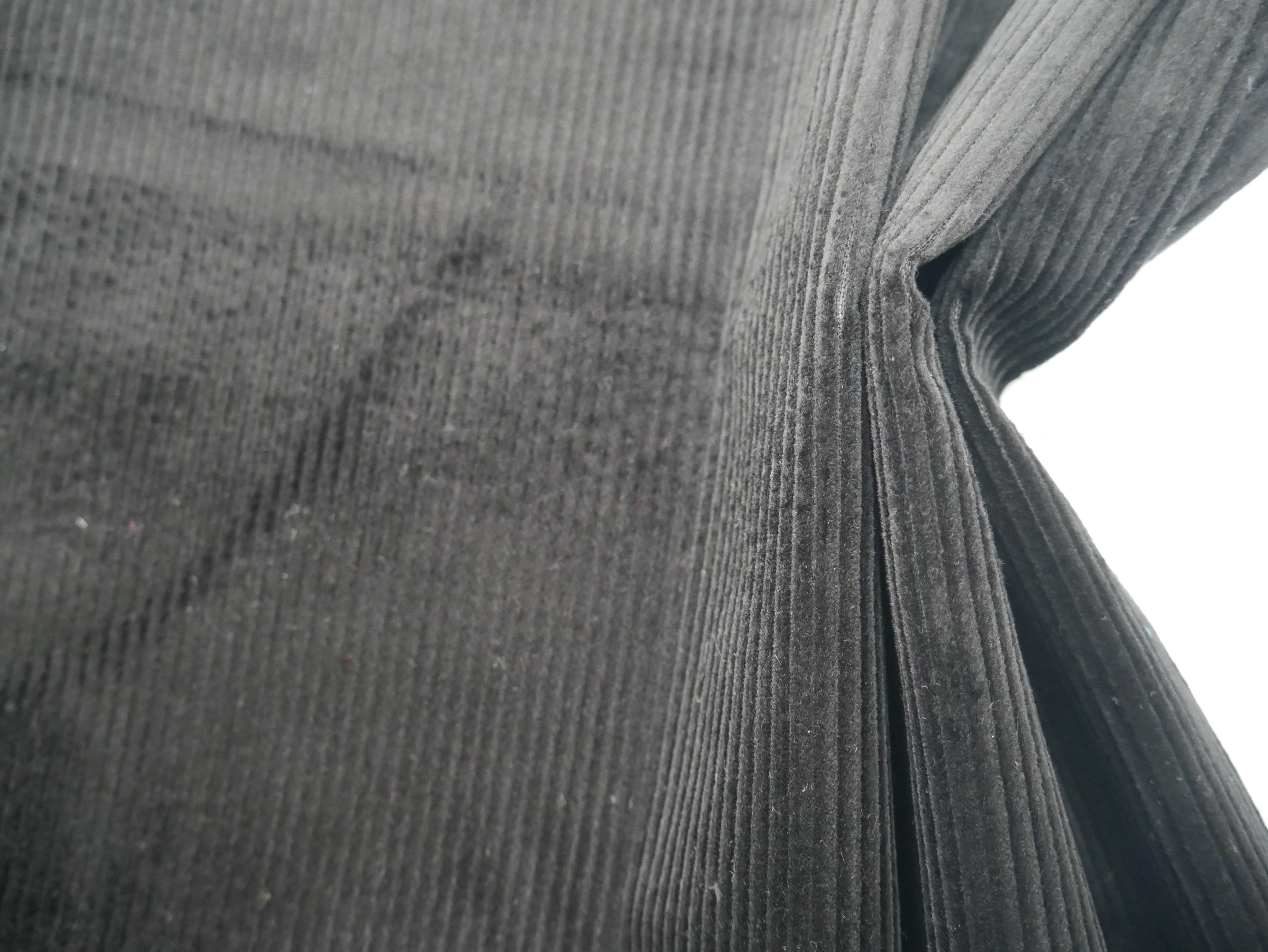 Stretch Needlecord in Black, £19.50 p/m-Cotton-Flying Bobbins Haberdashery