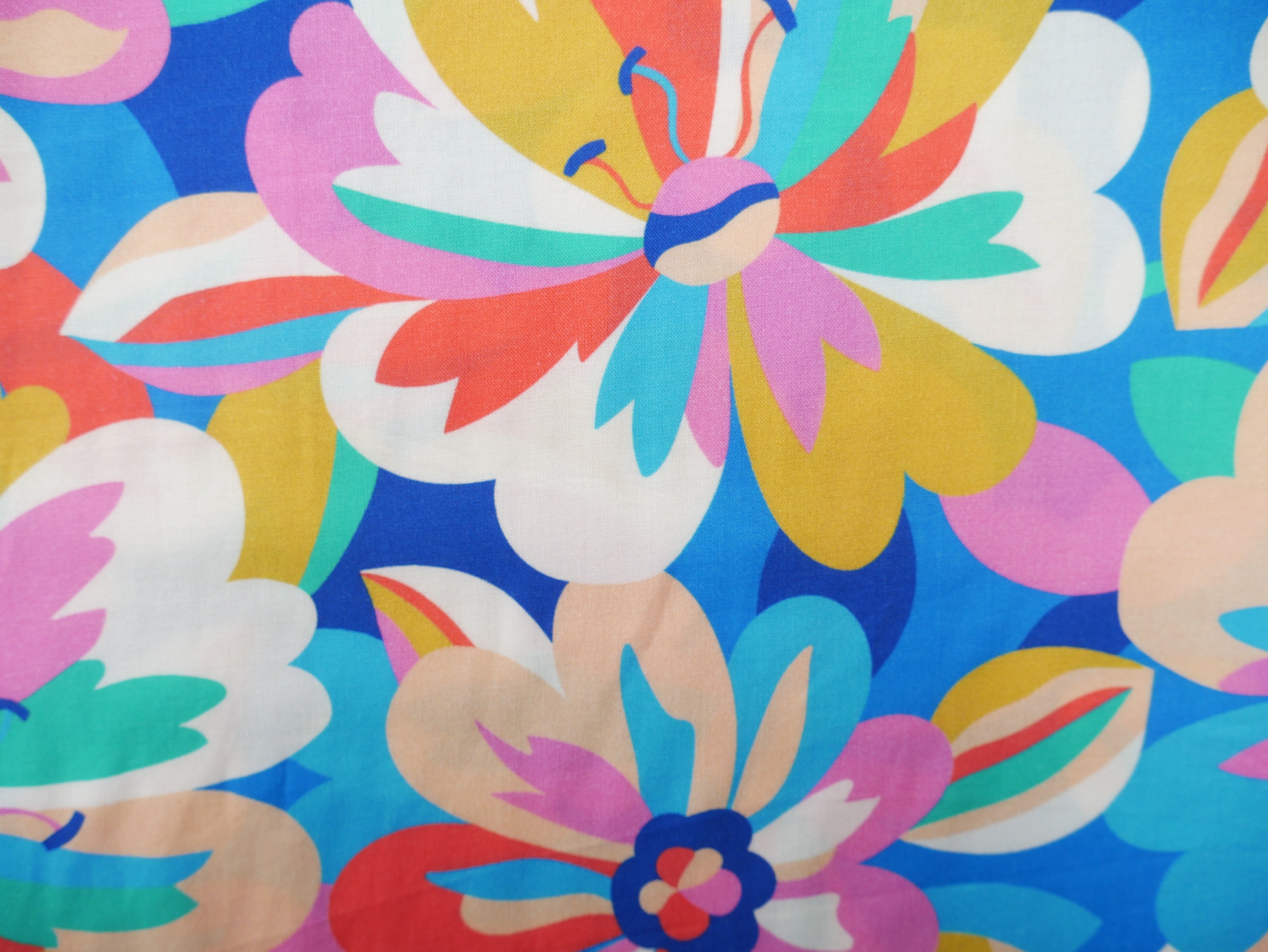 Mave Skirt Kit - Tapestry Summer Rayon In Blue-Skirt-Flying Bobbins Haberdashery