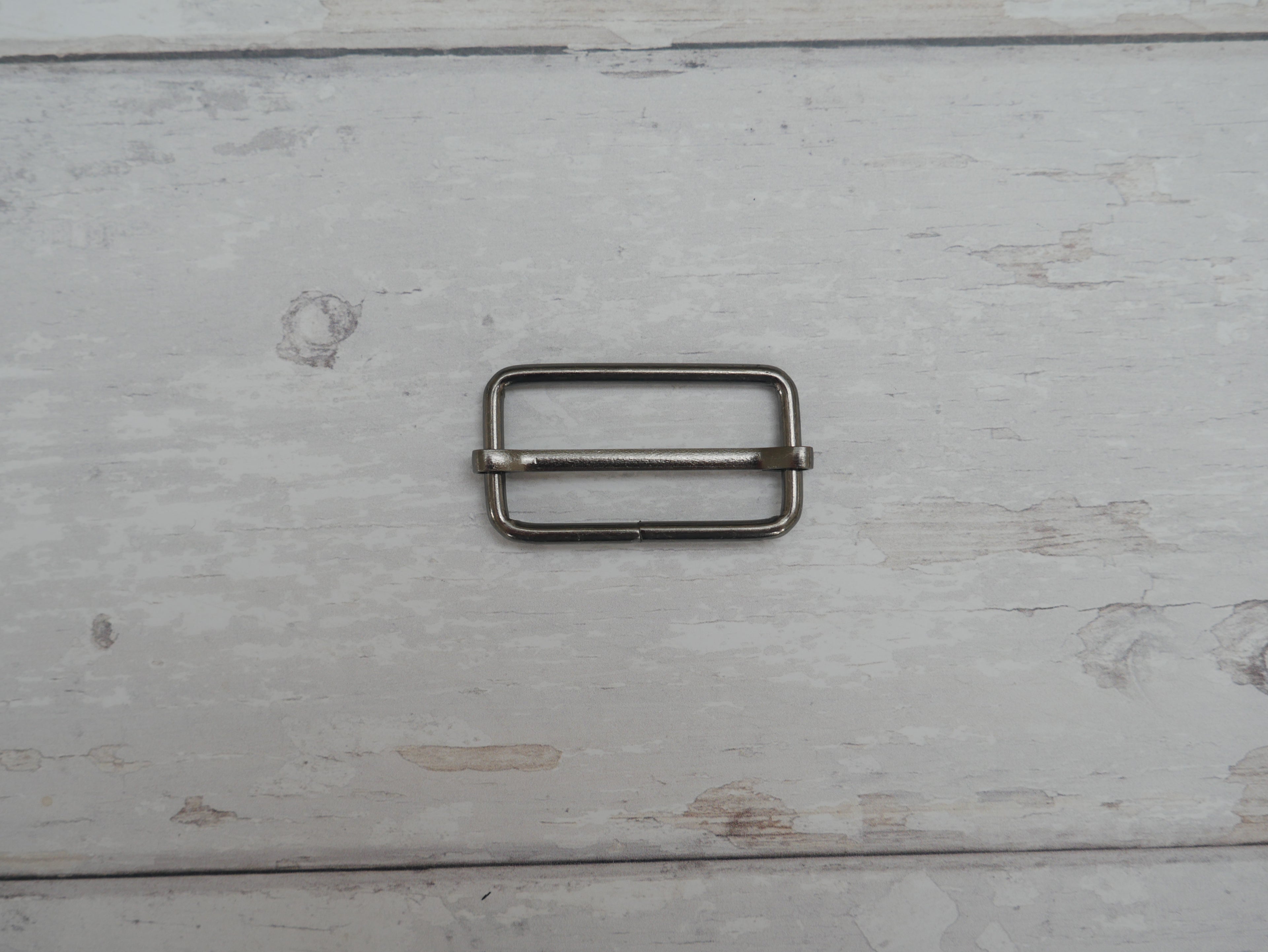 38mm Adjuster in Gun-Metal-Trim-Flying Bobbins Haberdashery
