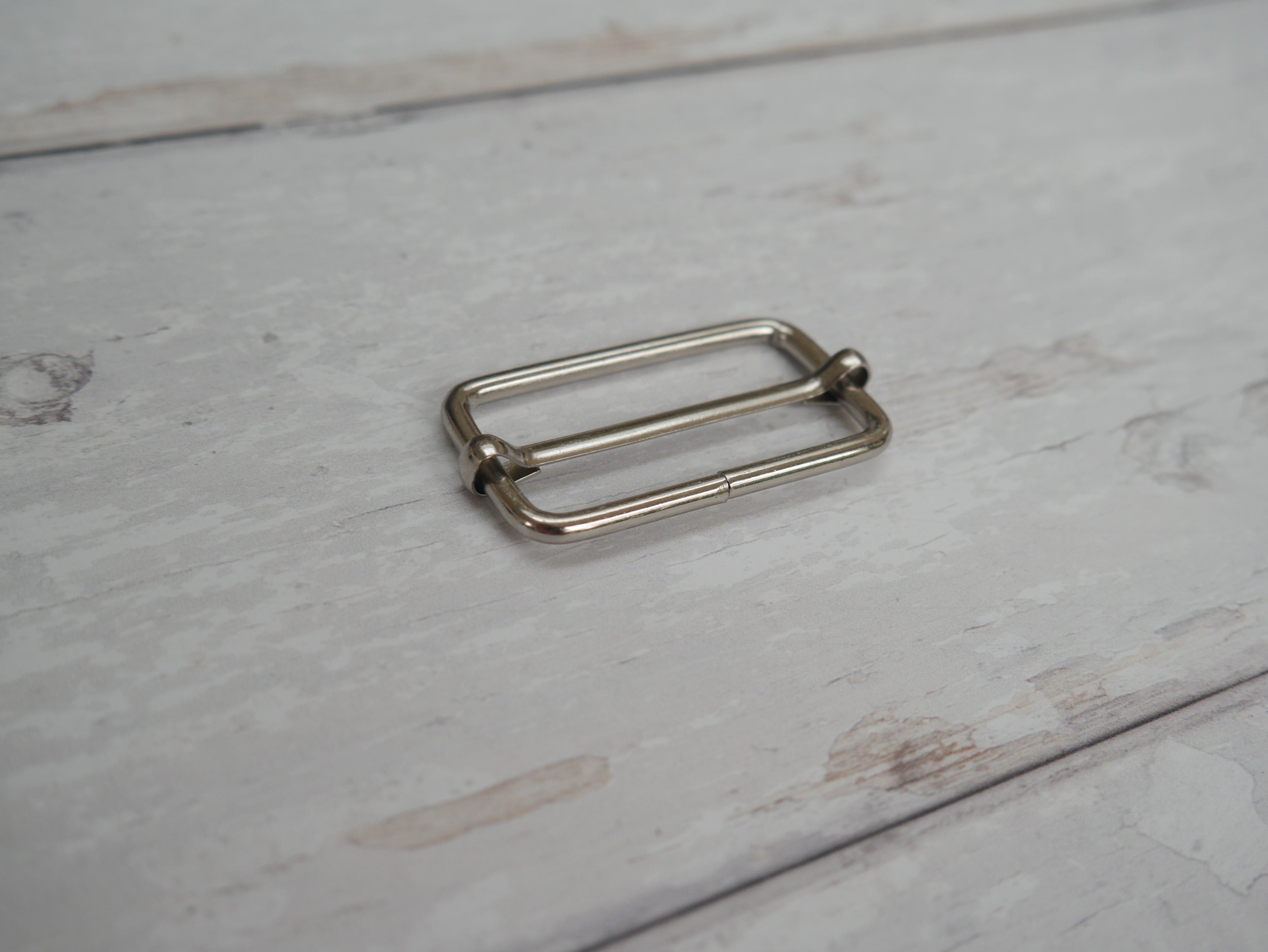38mm Adjuster in Silver-Trim-Flying Bobbins Haberdashery