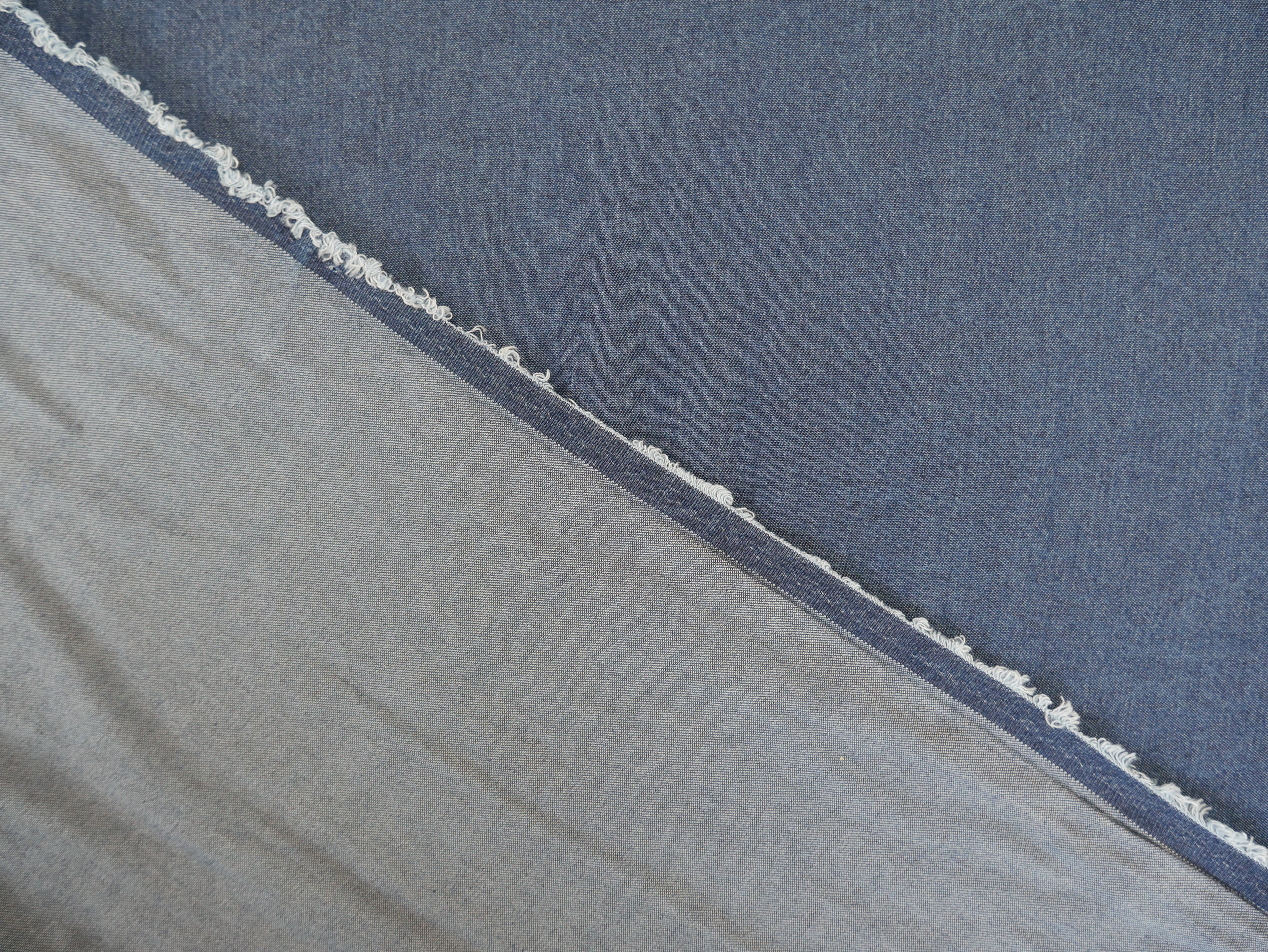 Zip Dress Kit - Indigo Lyocell Chambray-Sewing Kit-Flying Bobbins Haberdashery