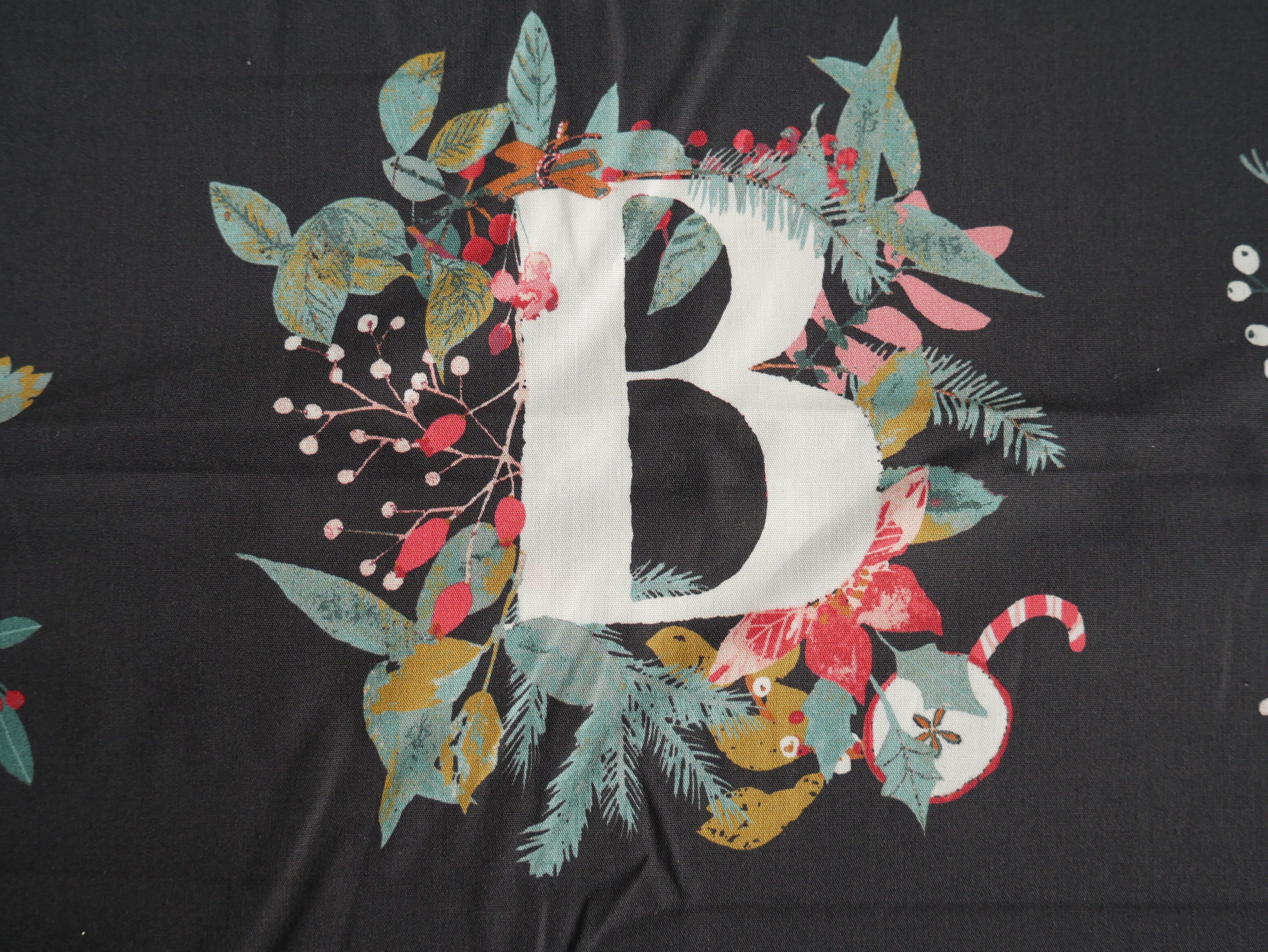 Jingle All the Letters Panel from Adventale by Katarina Roccella for AGF-Cotton Fabric-Flying Bobbins Haberdashery